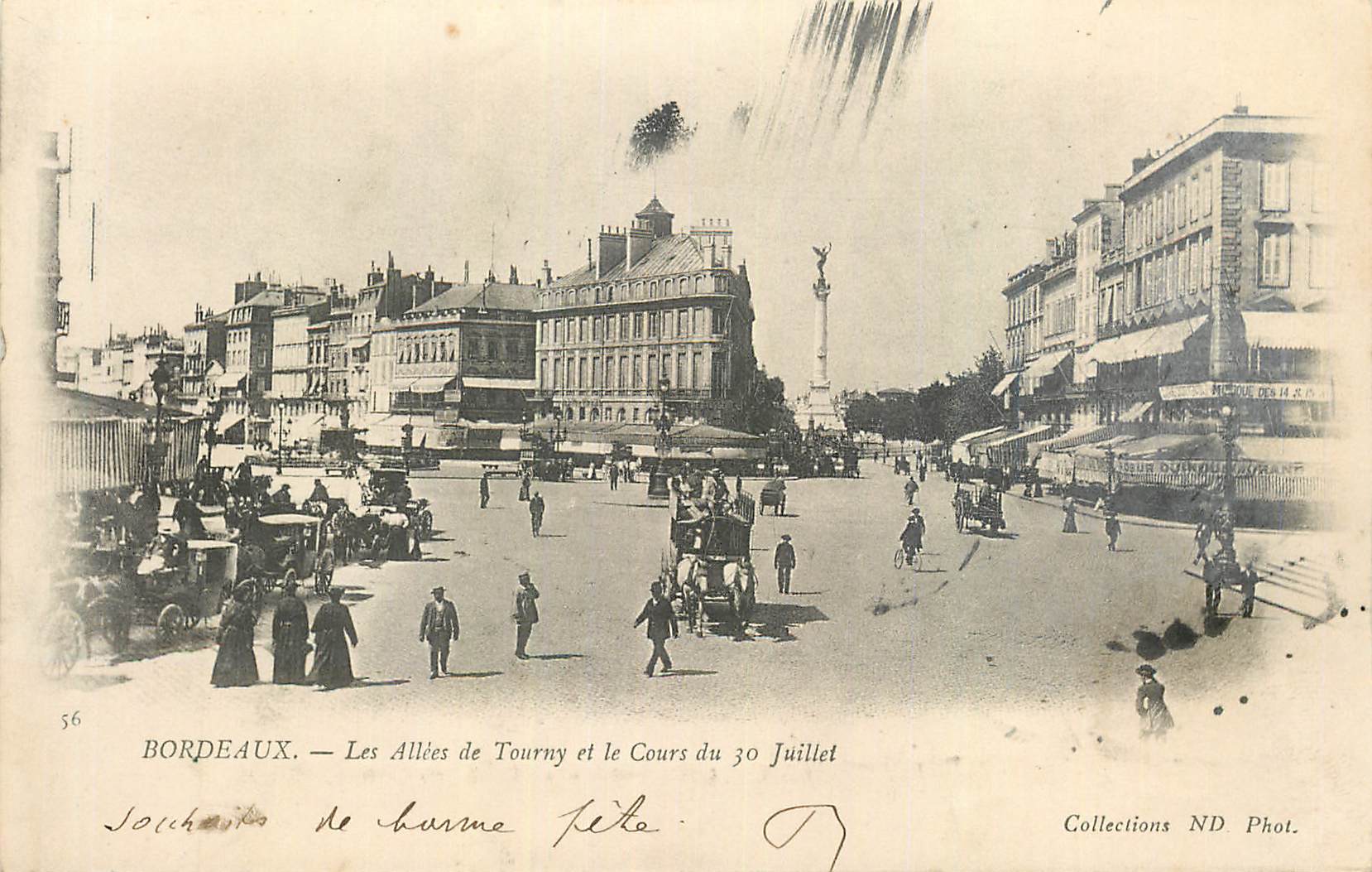 Bordeaux — Les Allées de Tourny et le Cours du 30 Juillet — Collections ND. Phot. n°56