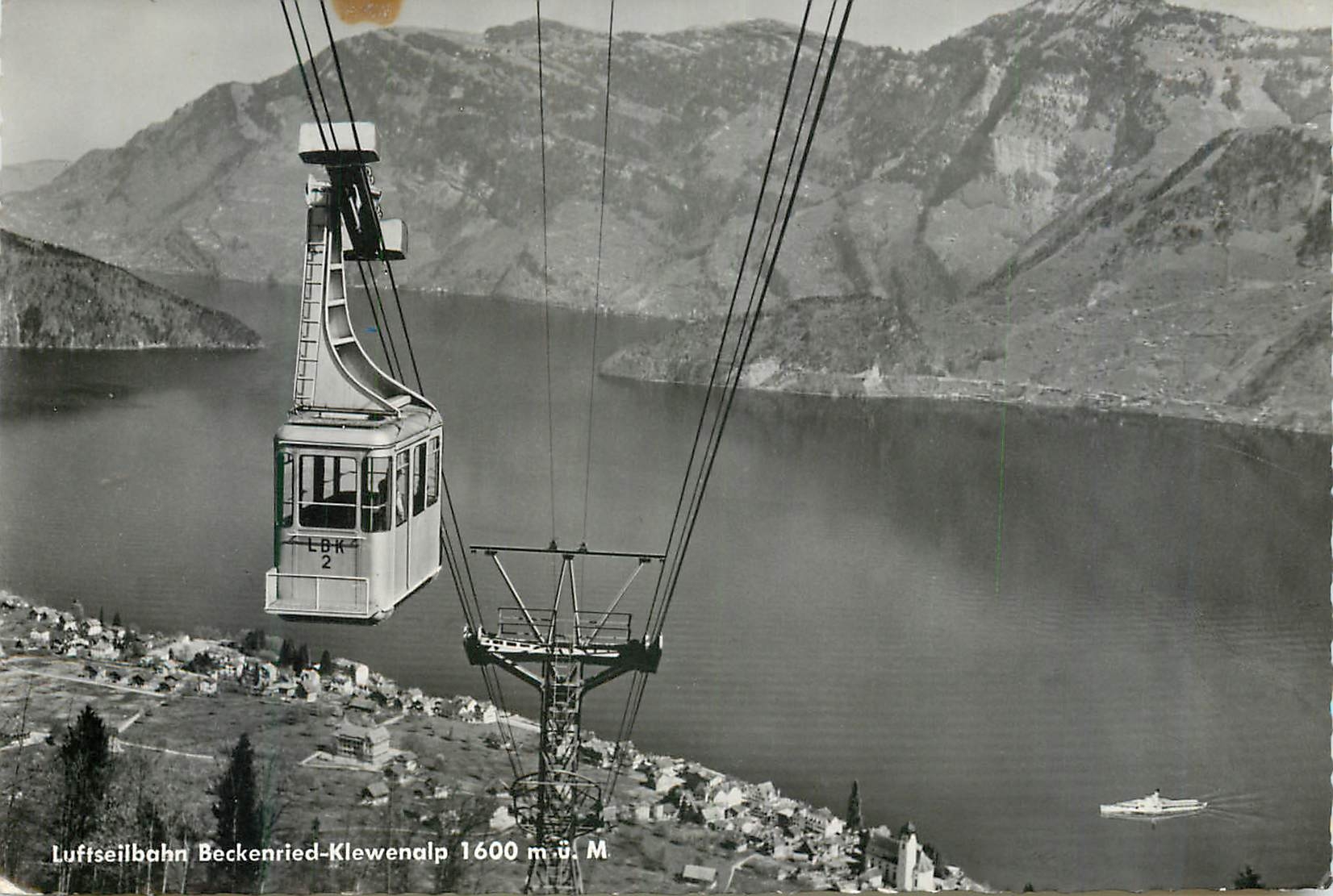 CPM Luftseilbahn Beckenried Klewenalp 1600 m