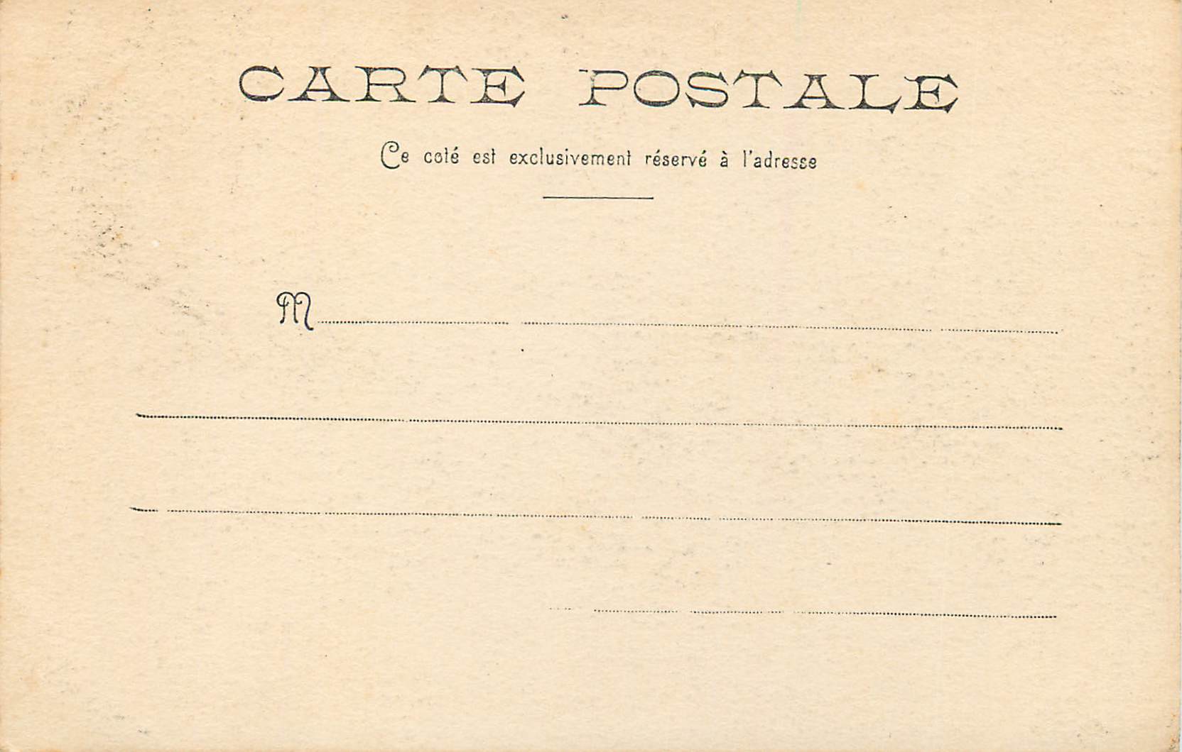 CPA Reims Eglise Sainte Clotilde (carte 1900) — Verso