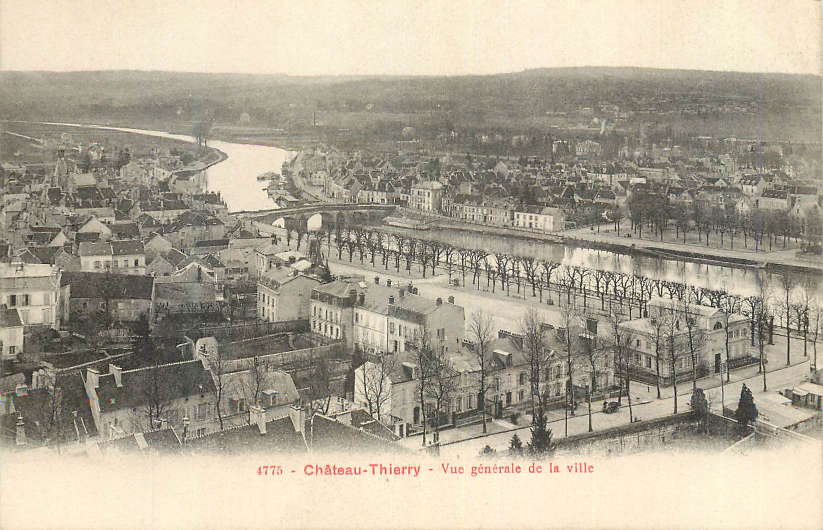 CPA Chateau Thierry Vue Generale de la Ville