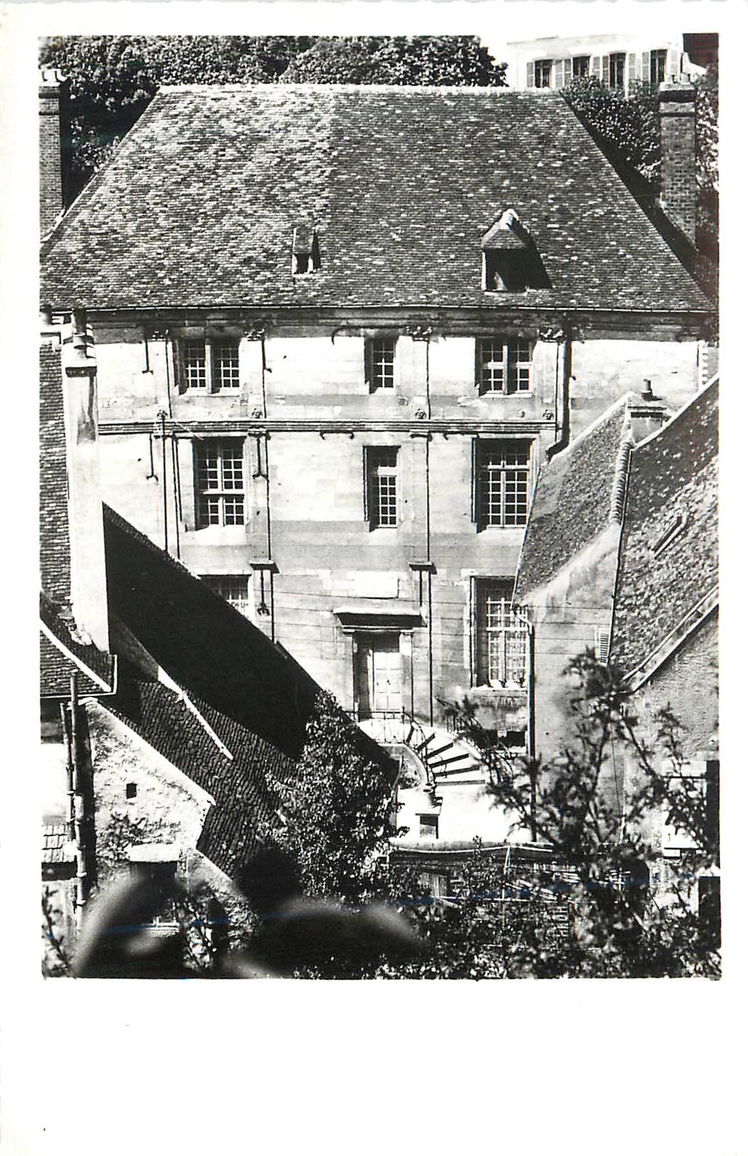 Maison natale de Jean de La Fontaine — vue de la terrasse du vieux château — Musée Jean de La Fontaine, Château-Thierry (Aisne)