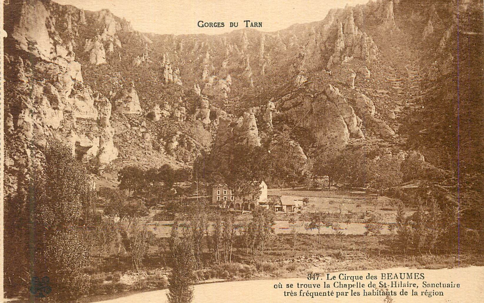 CPA Gorges du Tarn le Cirque des Beaumes