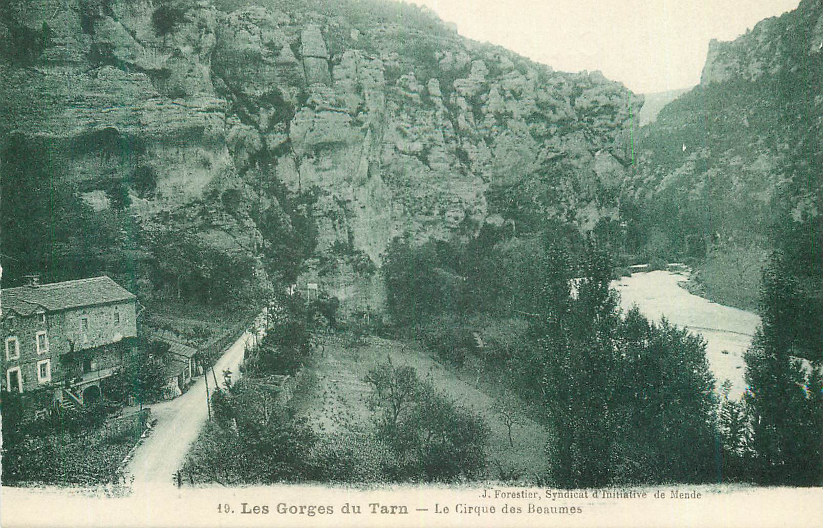 CPA les Gorges du Tarn le Cirque des Beaumes