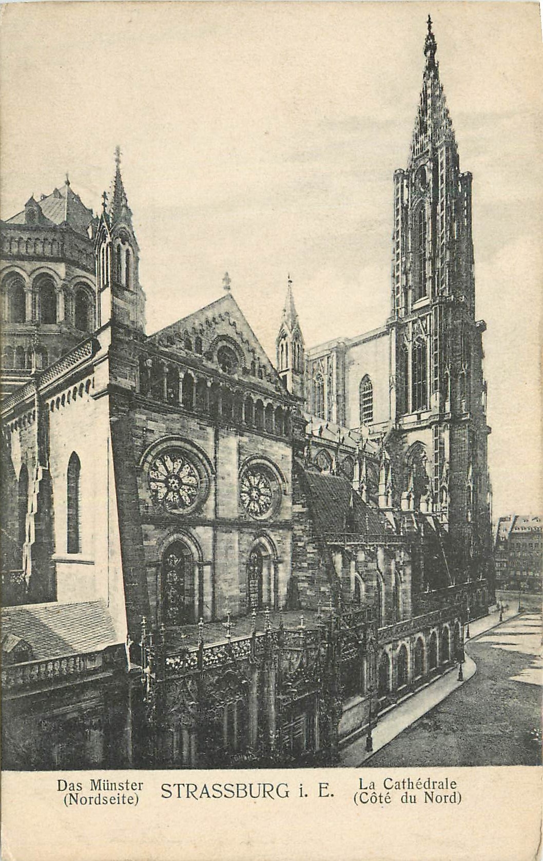 CPA Strassburg la Cathedrale (Cote du Nord)