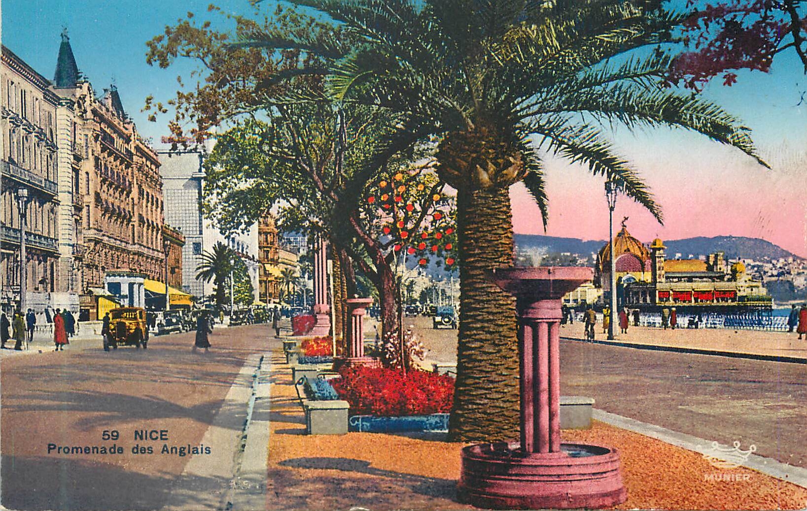 CPA Nice Promenade des Anglais