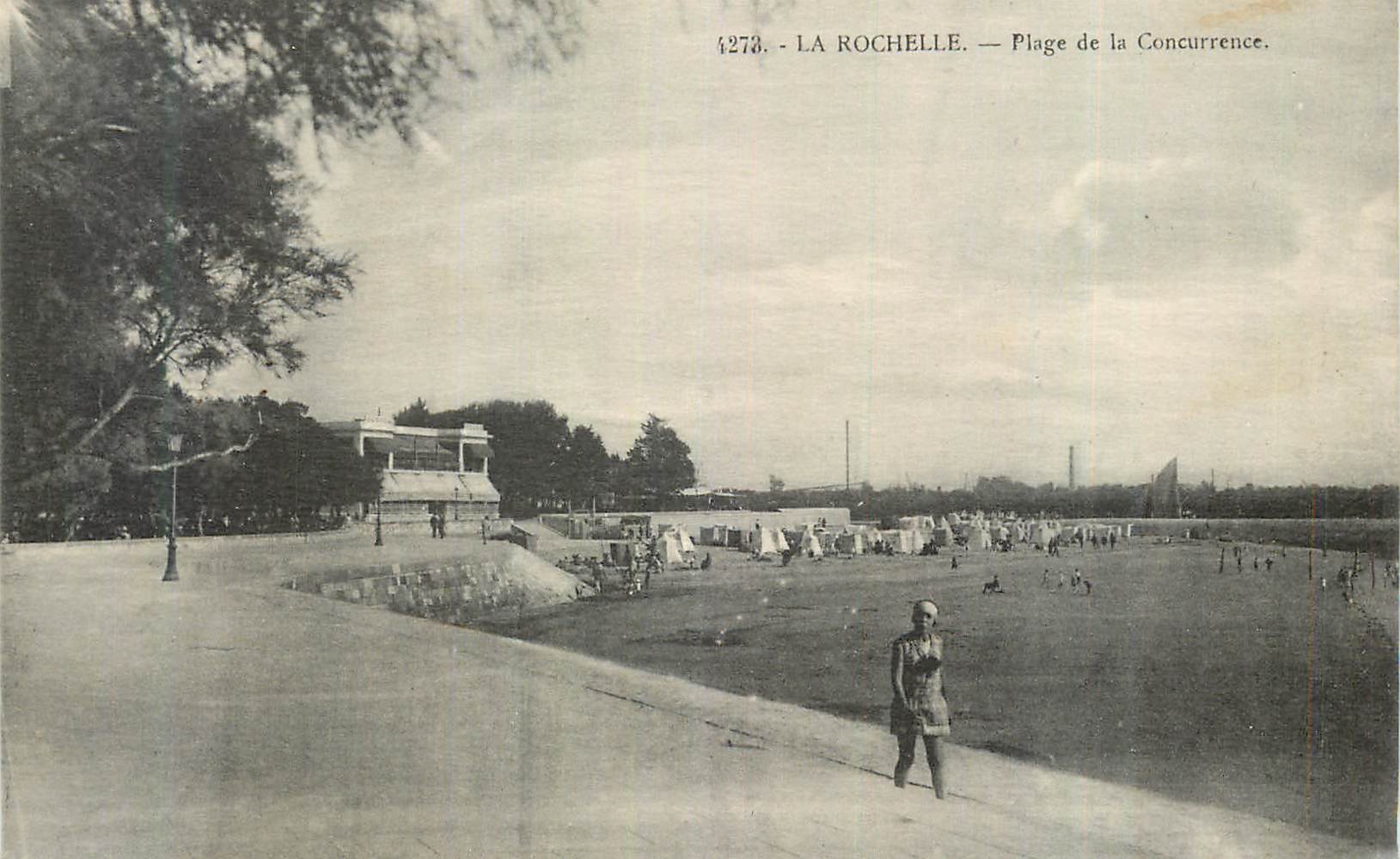 CPA la Rochelle Plage de la Concurrence