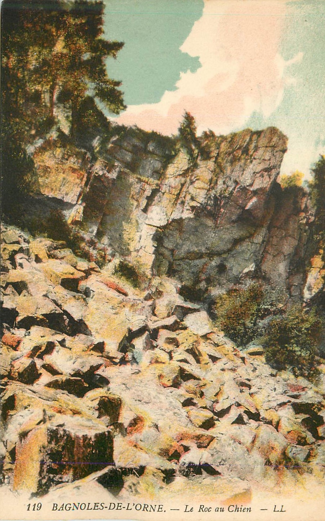 Bagnolles-de-l'Orne — La Rocca del Cane — LL