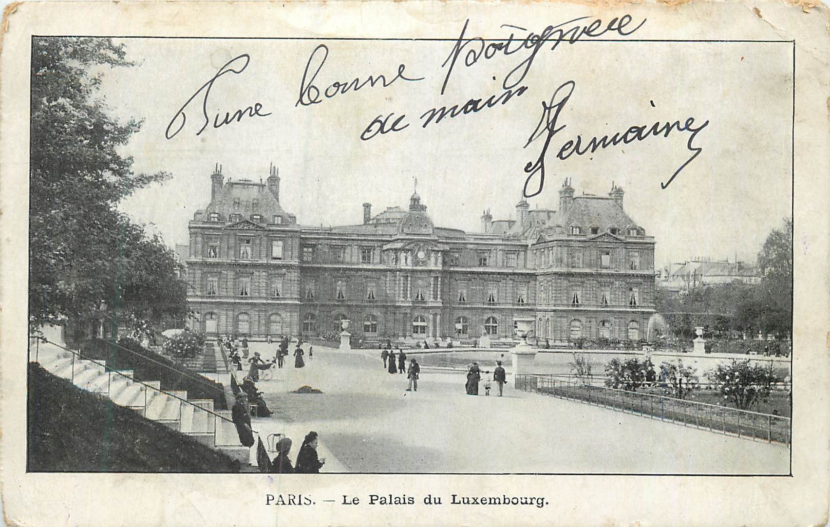 CPA Paris le Palais du Luxembourg