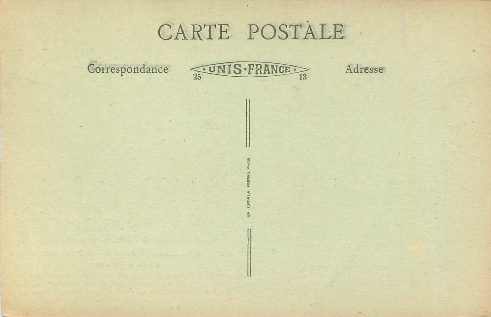 CPA Ste Genevieve des Bois par St Michel sur Orge le Souterrain — Back