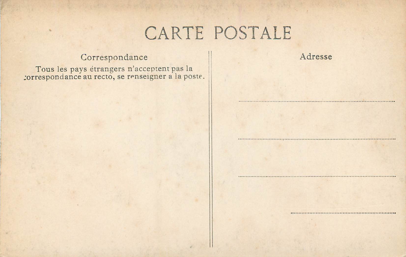 CPA le Lude le Chateau Entree et Facade Ouest — Rückseite