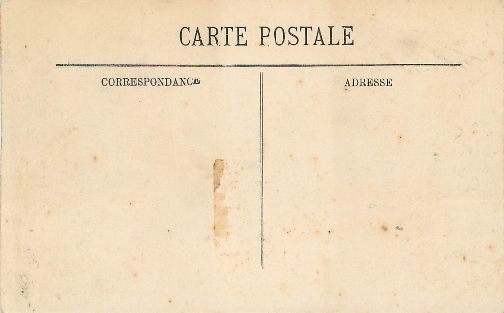 CPA le Mans la Cathedrale et le Theatre — Rückseite