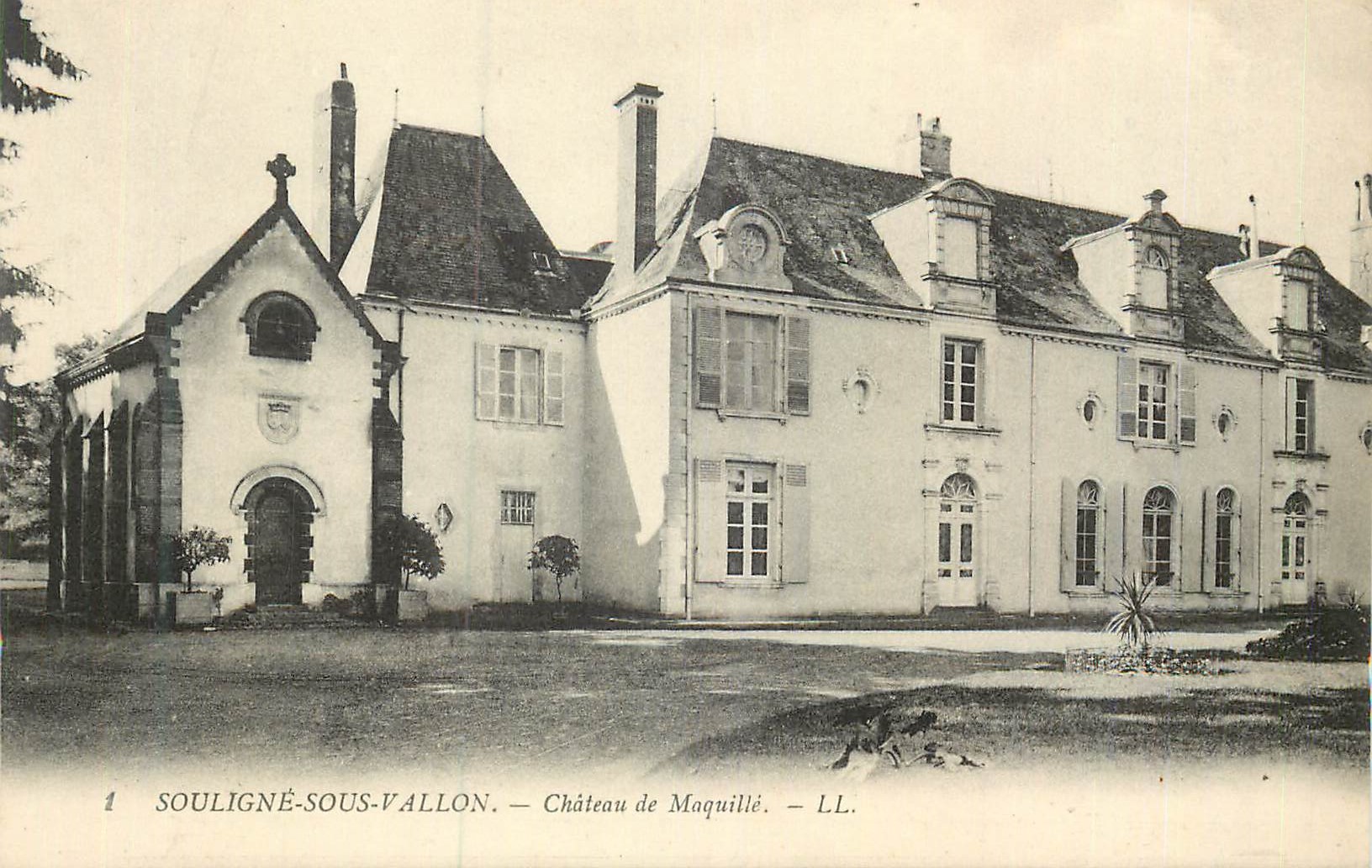 Souligné-sous-Vallon — Château de Maquille — LL.