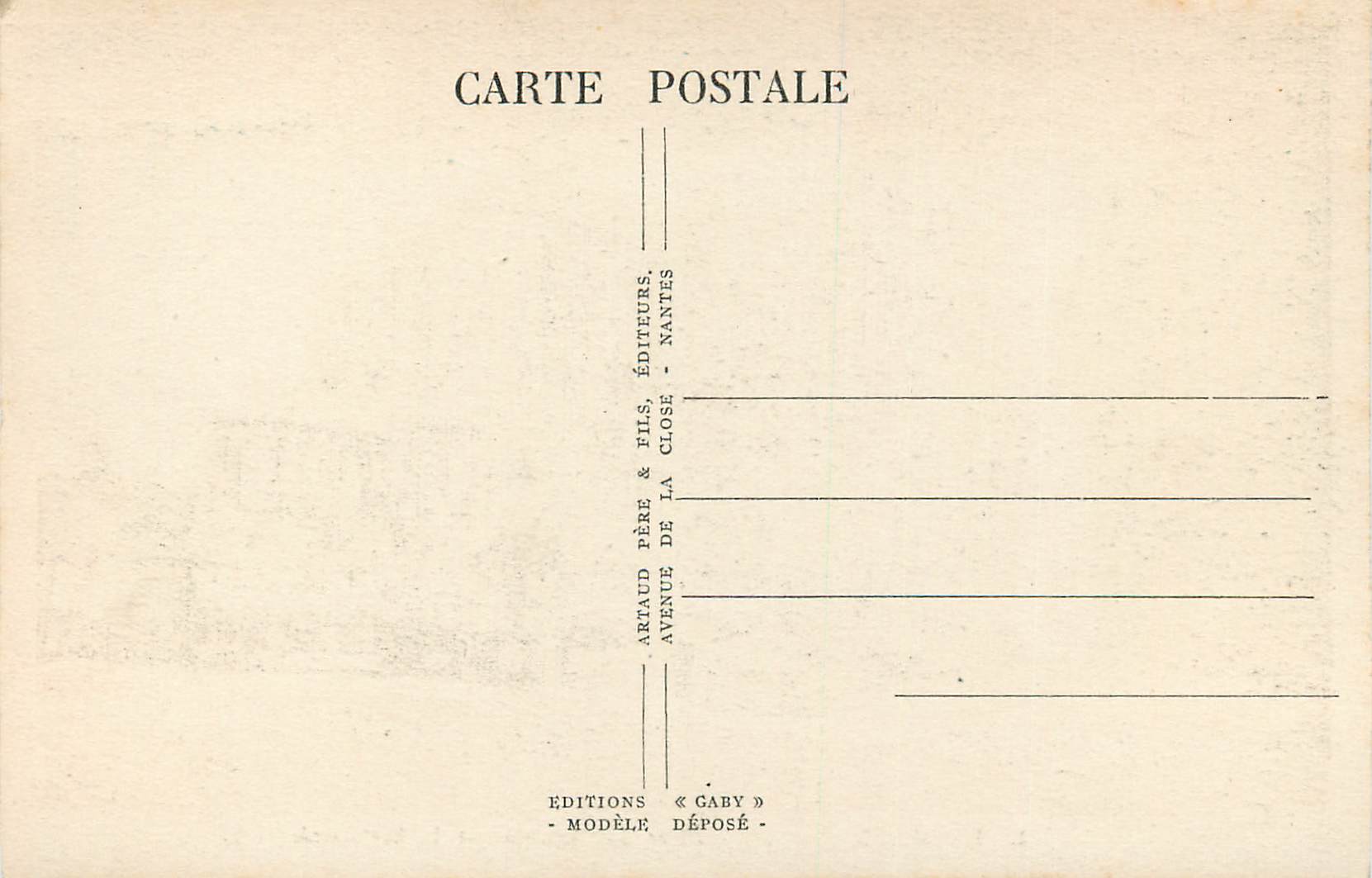 Le Mans (Sarthe) - Place des Jacobins et la Cathédrale — Gaby — Verso