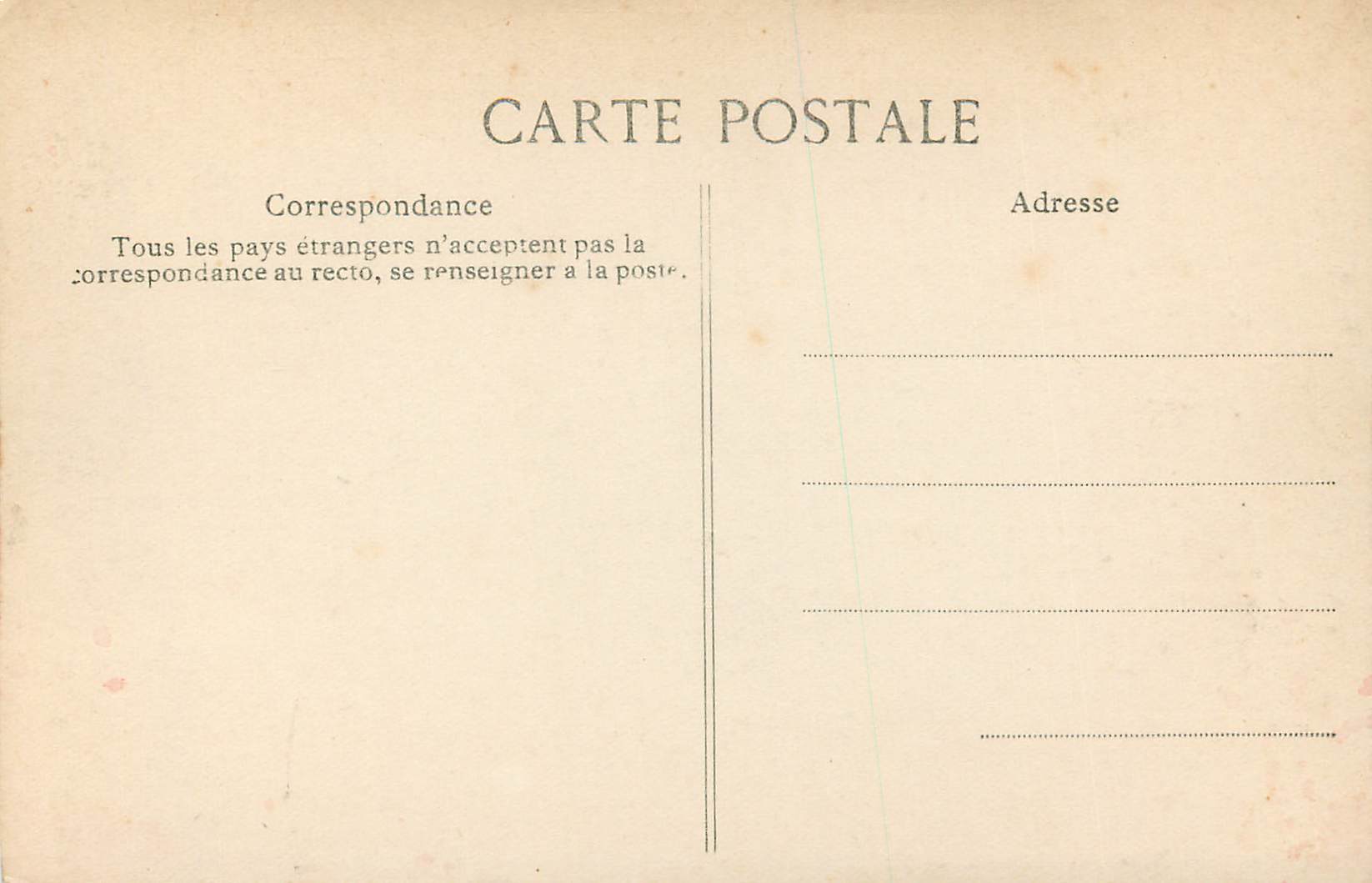 CPA le Lude le Chateau Entree et Facade Ouest — Rückseite