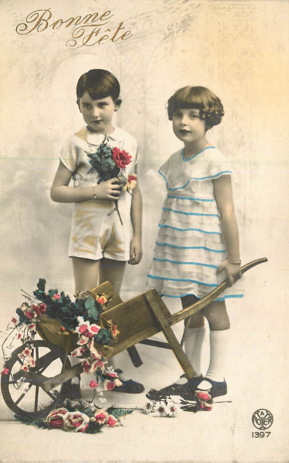 CPA Bonne Fete Enfants