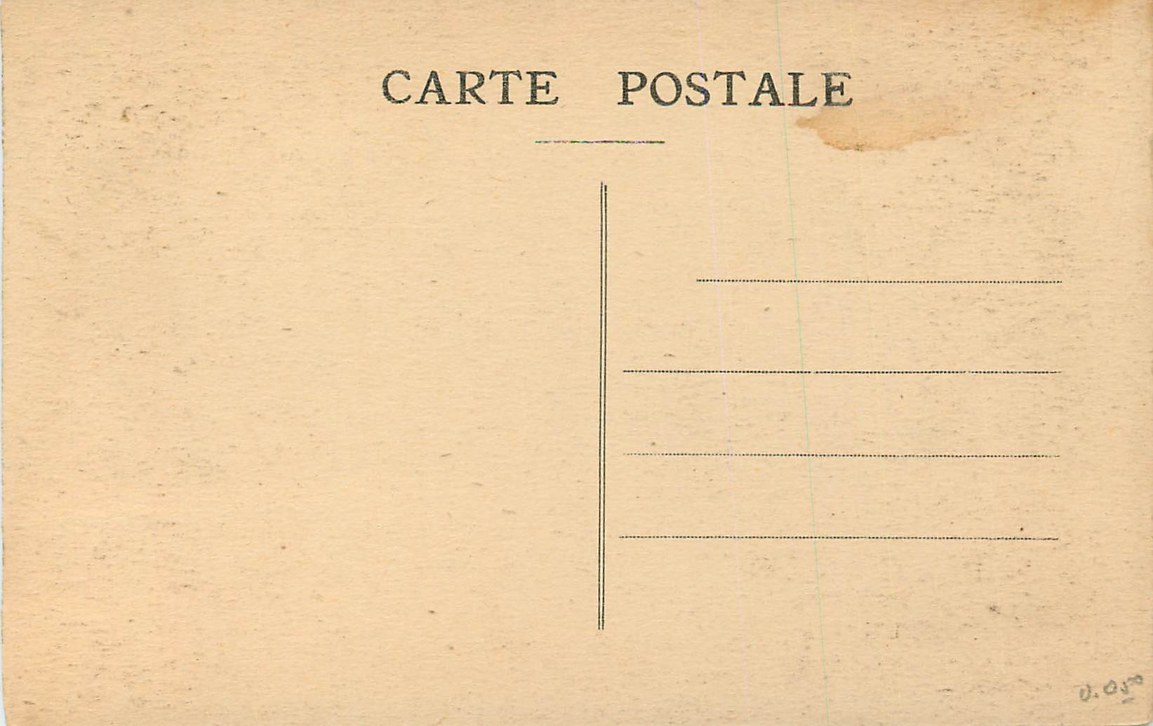CPA la Benedictine a Fecamp Musee Salle des Abbes — Rückseite