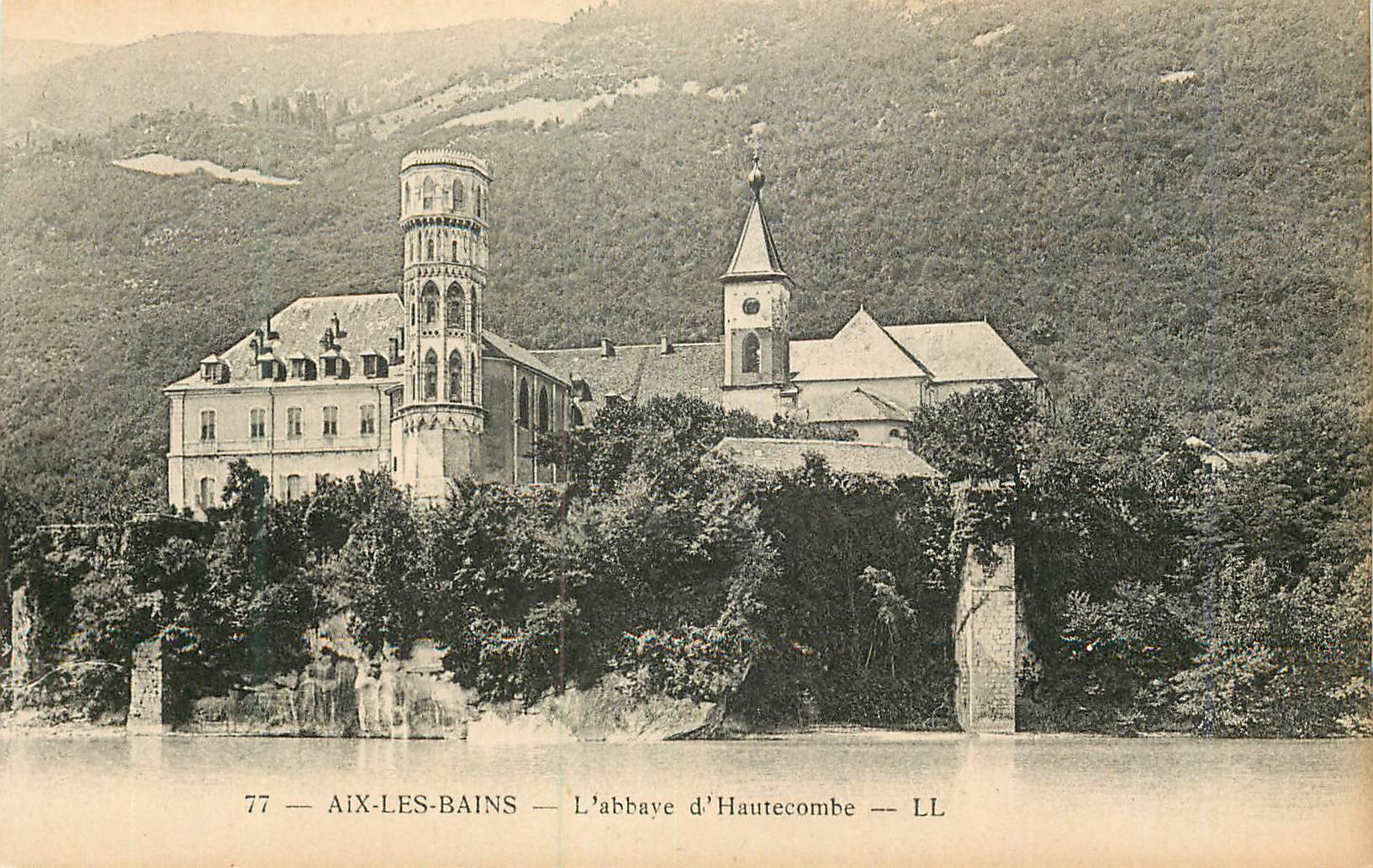 CPA Aix les Bains l'Abbaye d'Hautecombe