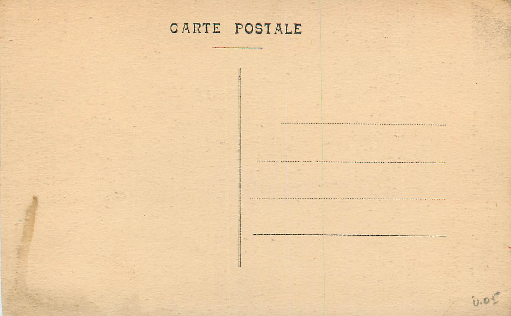 CPA la Benedictine a Fecamp Facade des Bureaux et du Laboratoire — Rückseite