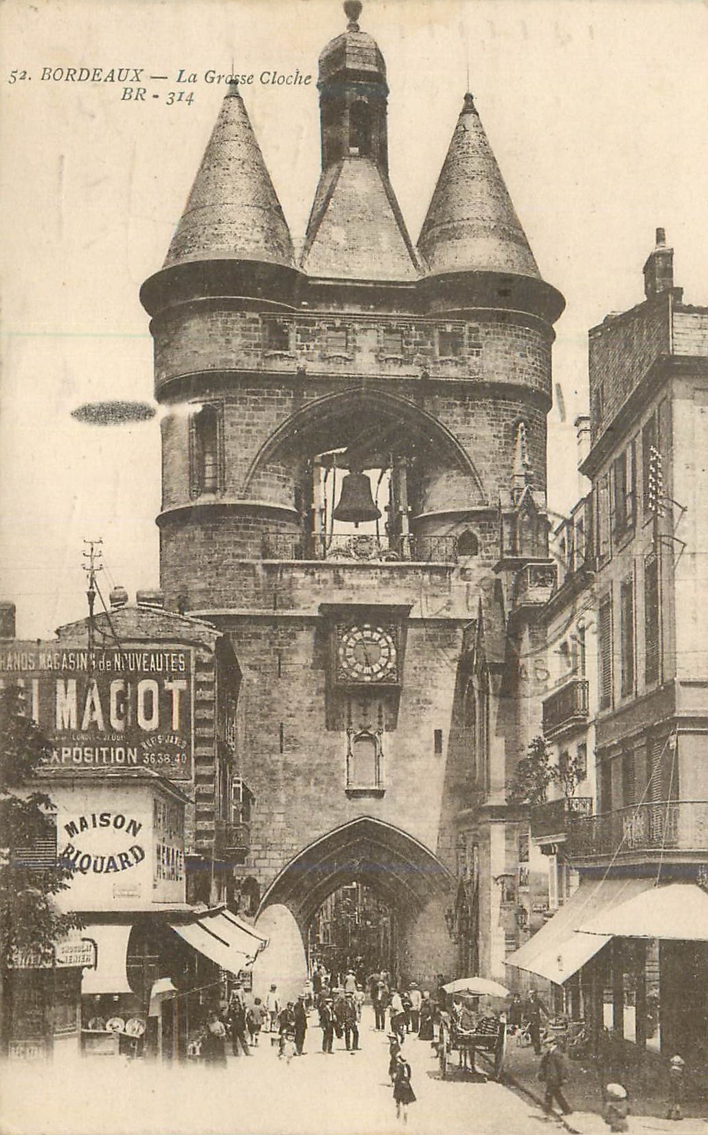 CPA Bordeaux la Grosse Cloche