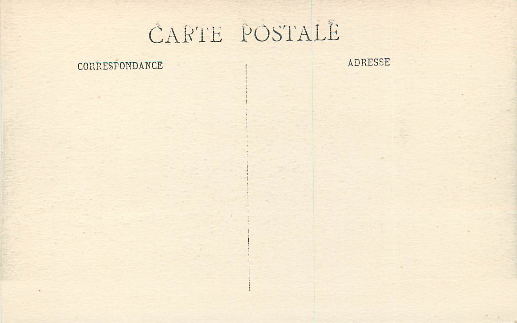 CPA Caveau de St Michel (Bordeaux) la Vierge — Verso