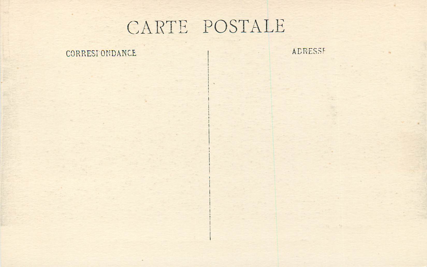 CPA Caveau de St Michel (Bordeaux) l'Enterre Vivant — Verso