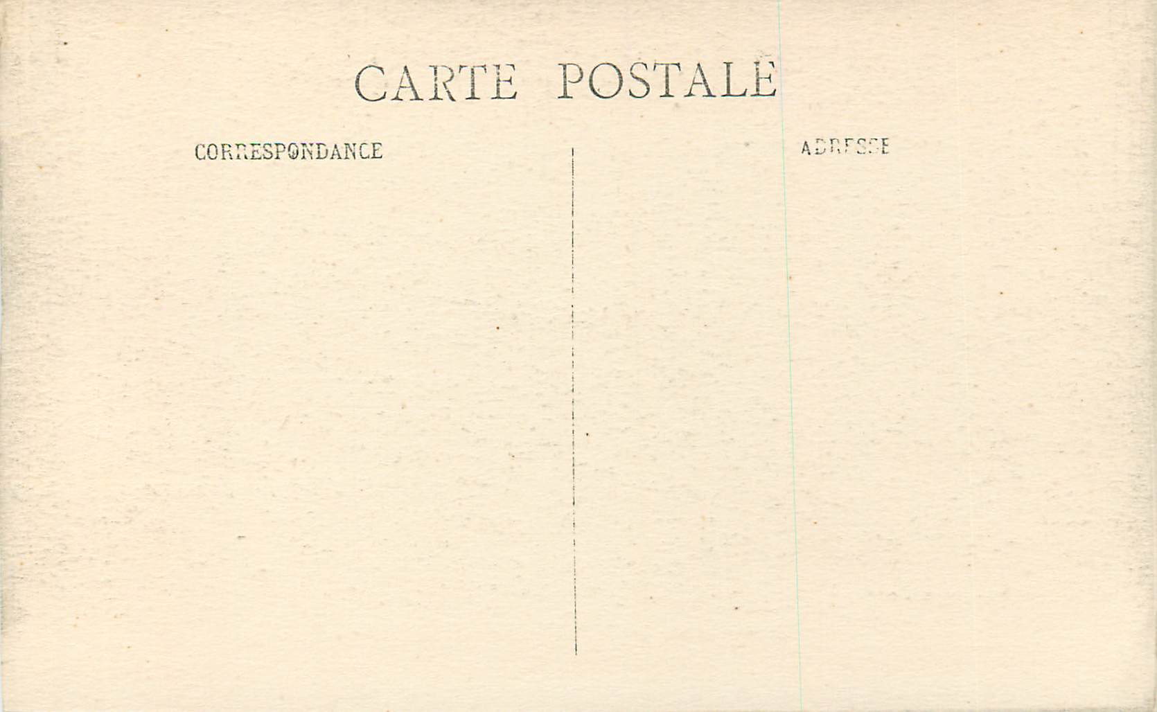 CPA Caveau de St Michel (Bordeaux) le Portefaix — Verso