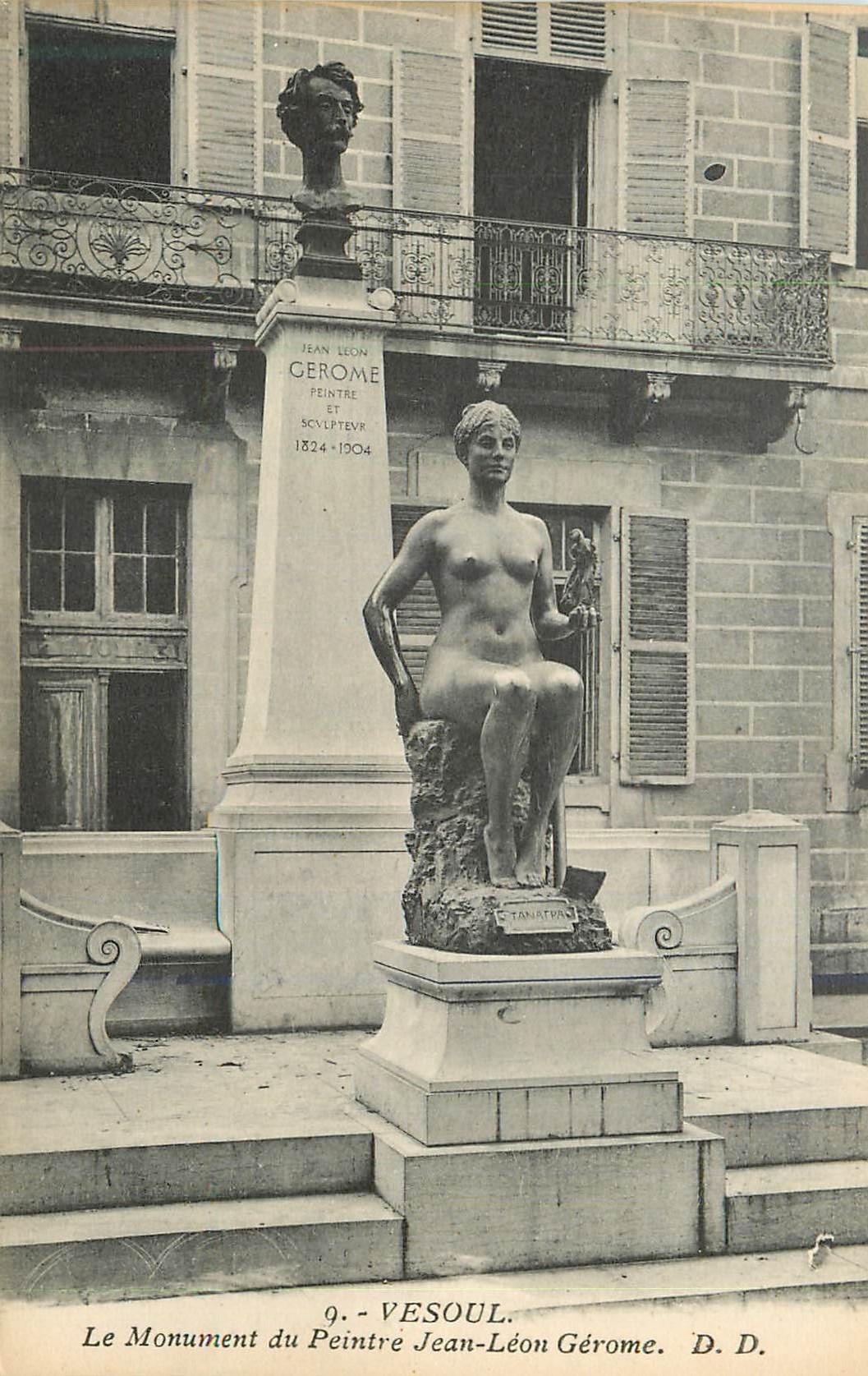 CPA Vesoul le Monument du Peintre Jean Leon Gerome