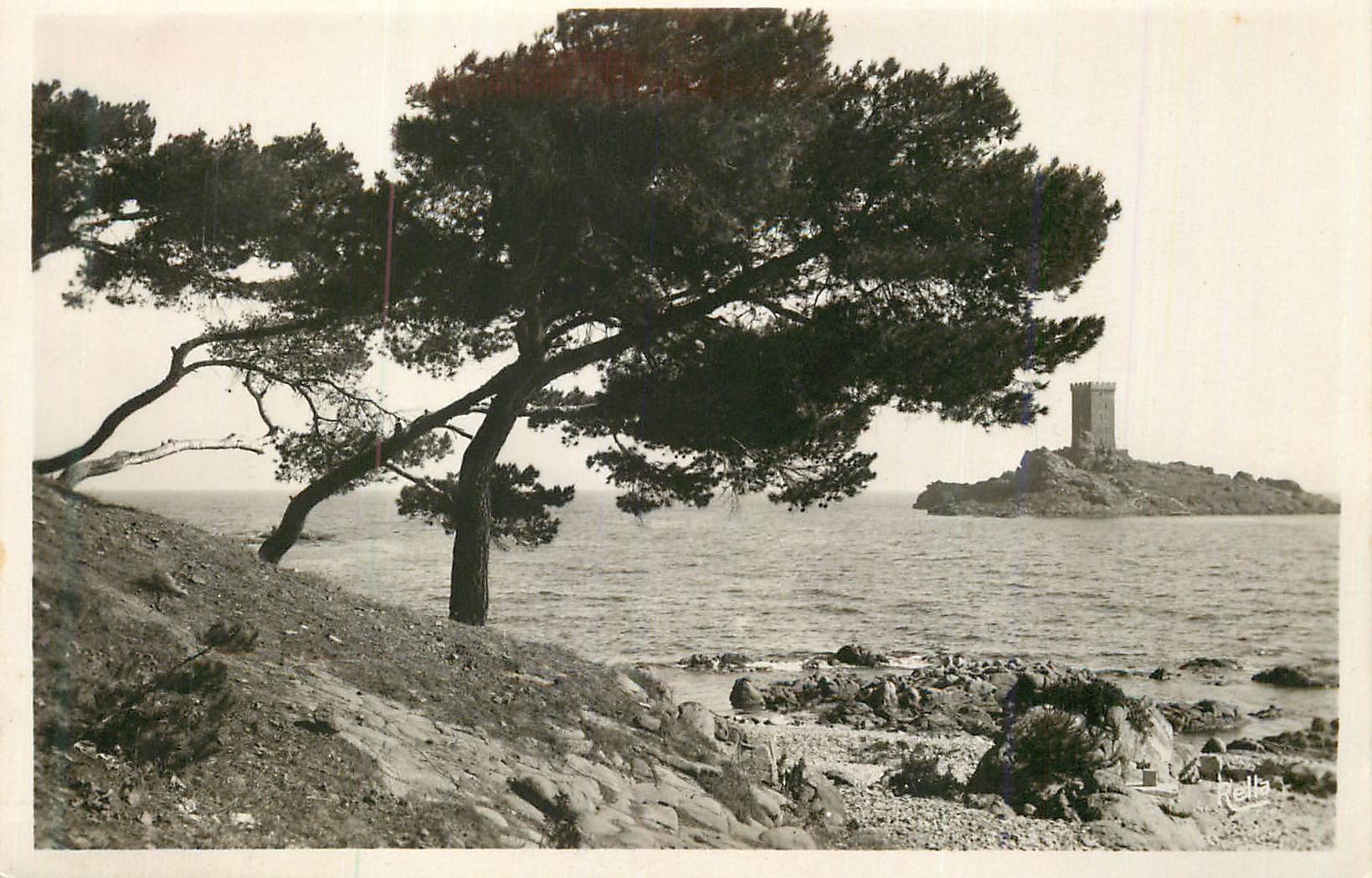 CPM l'Ile d'or depuis Cote d'Azur