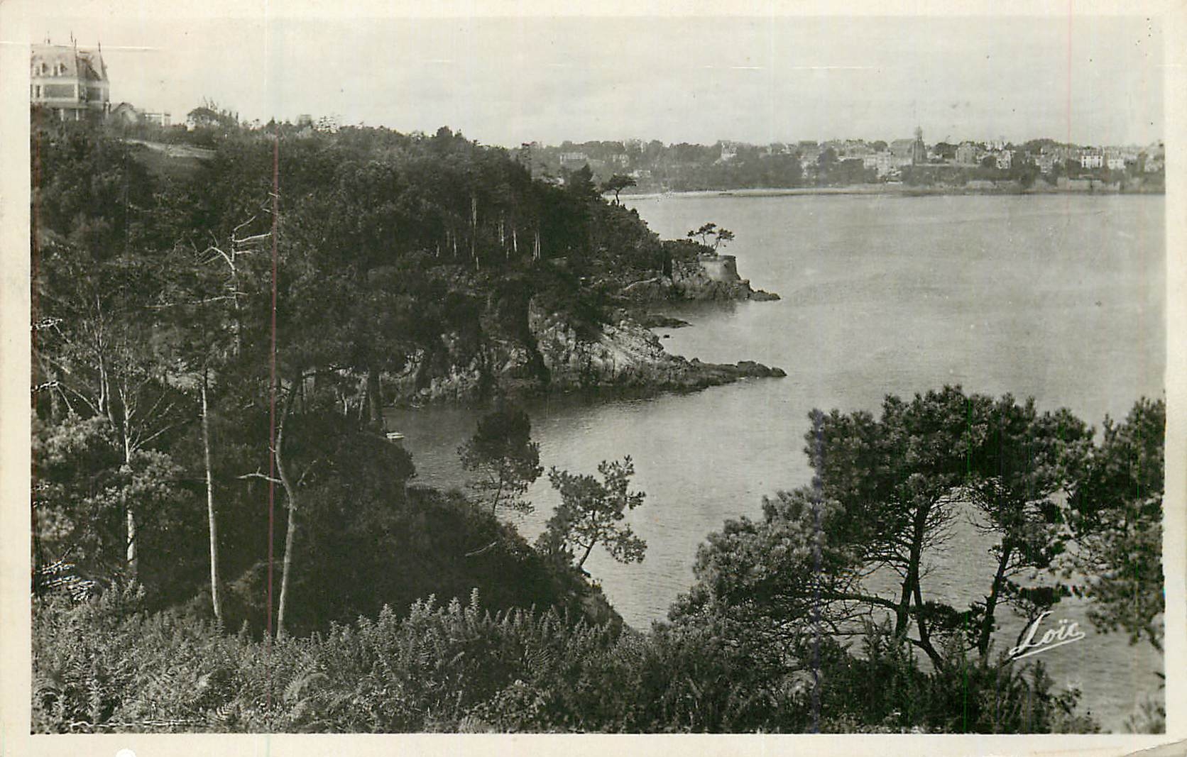 CPM Cote d'Emeraude les Bords de la Rance Dinard la Vicomte au loin Dinard