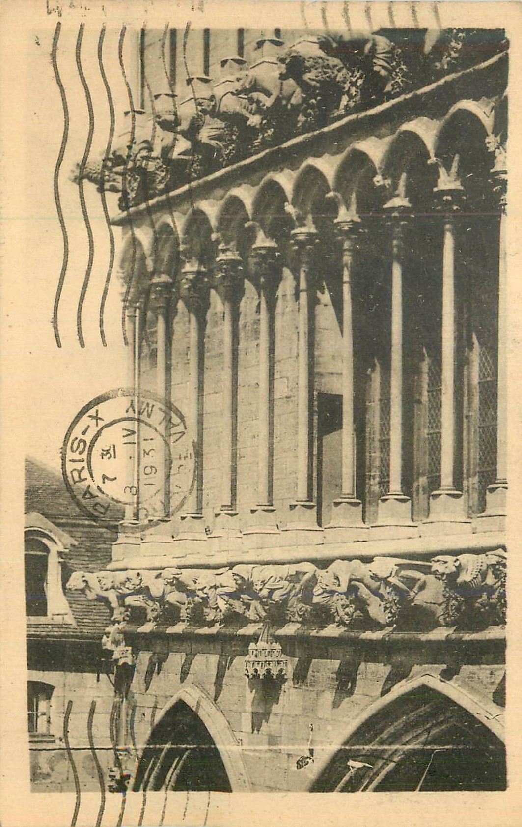 CPA Dijon Eglise Notre Dame