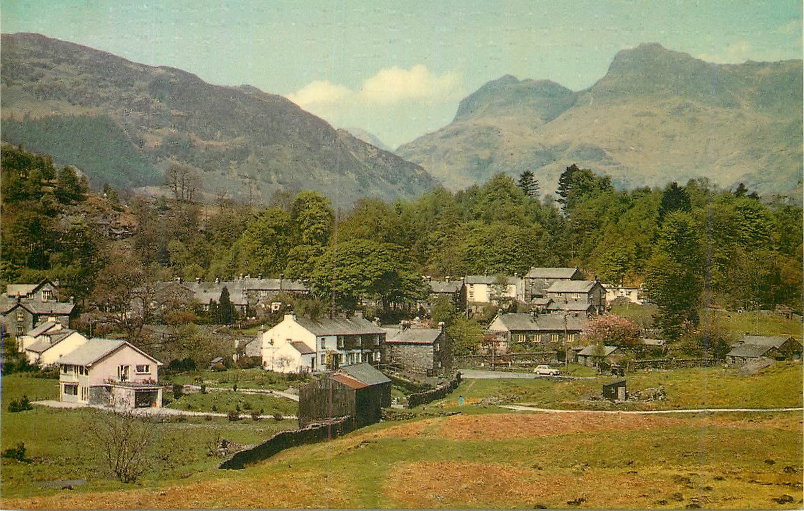 CPM the English Lakes Elterwater and Langdale Pikes