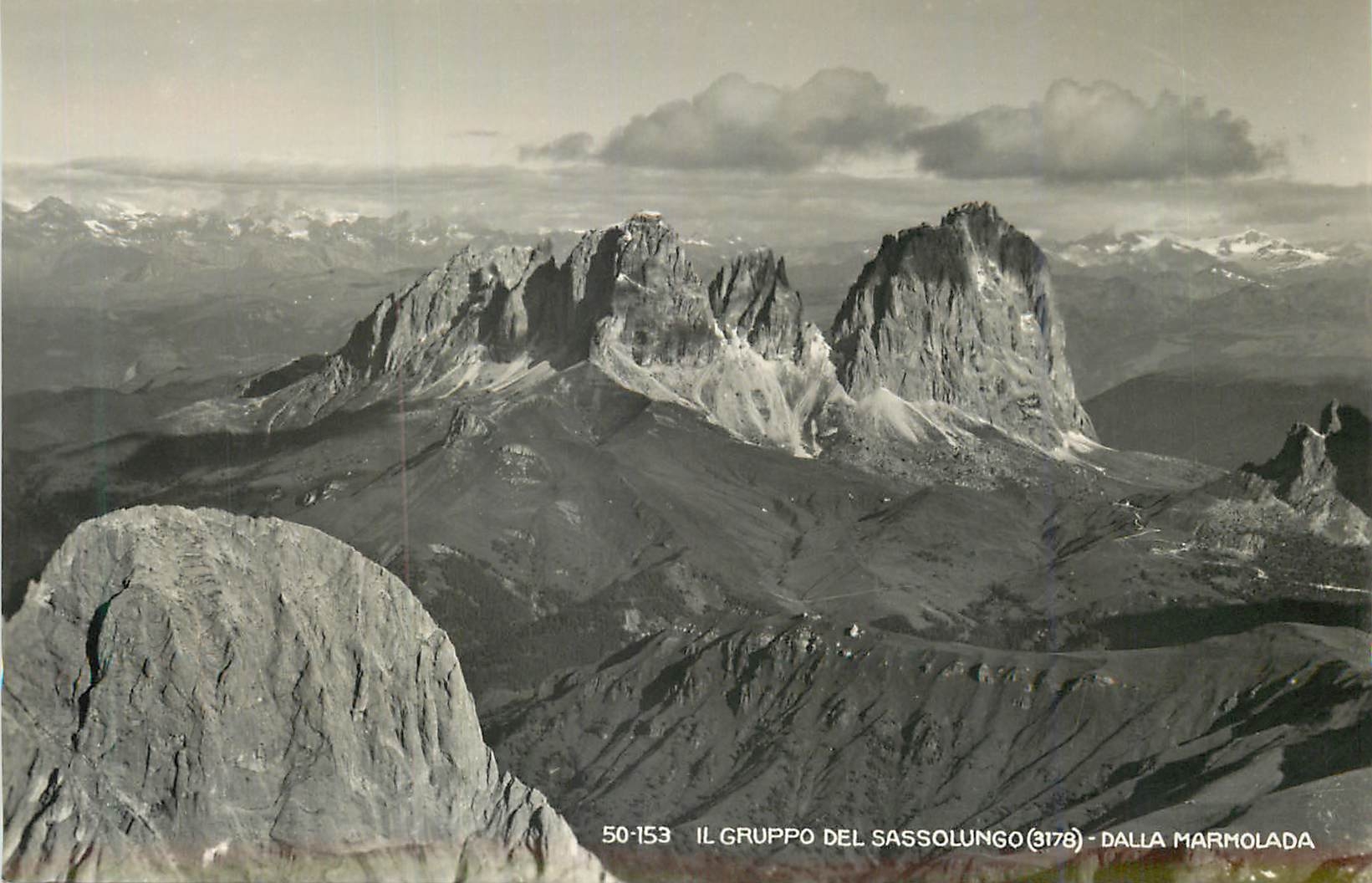 CPM Gruppo Del Sassolungo Dalla Marmolada