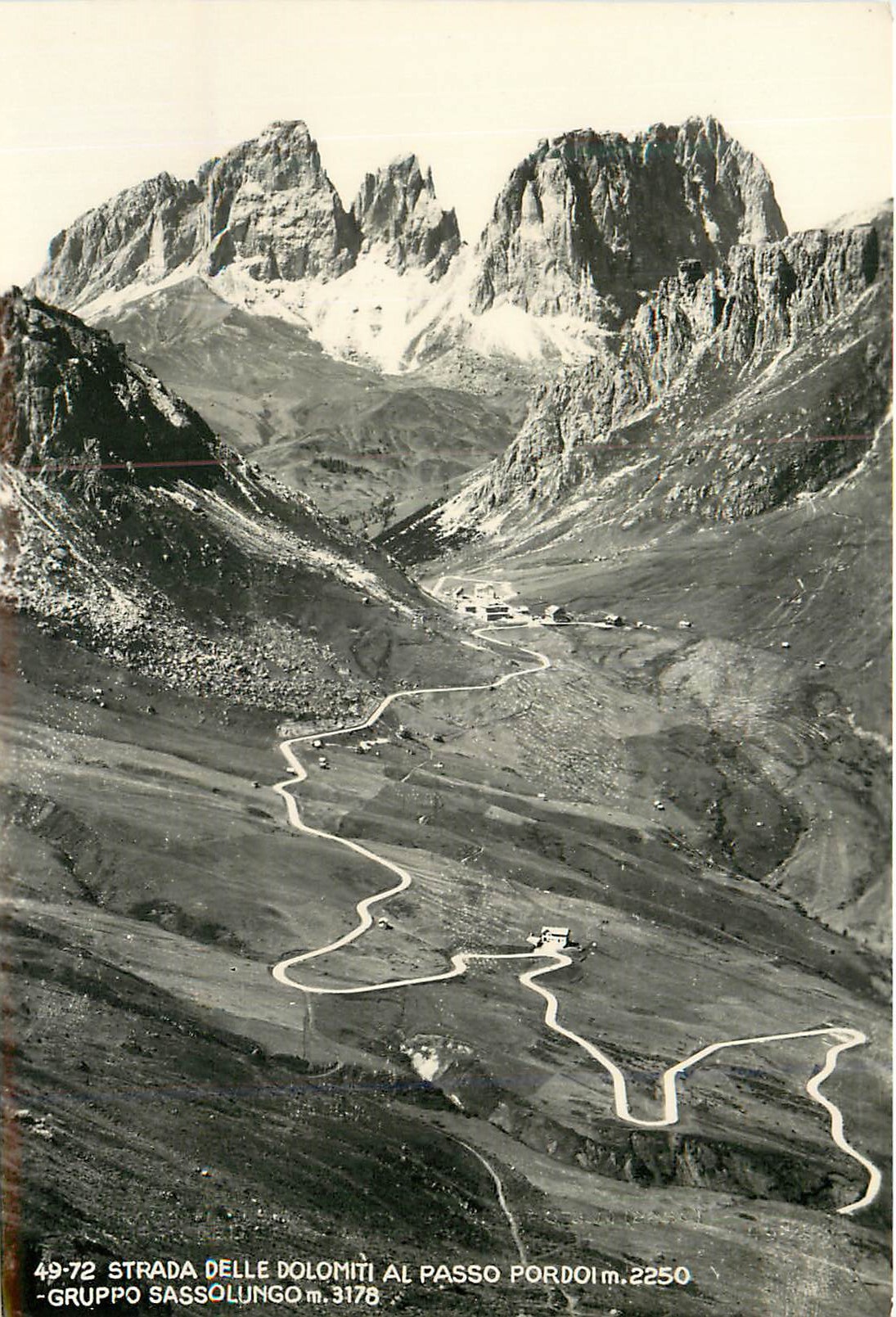 CPM Strada Delle Dolomiti al Passo Pordoi Gruppo Sassolungo
