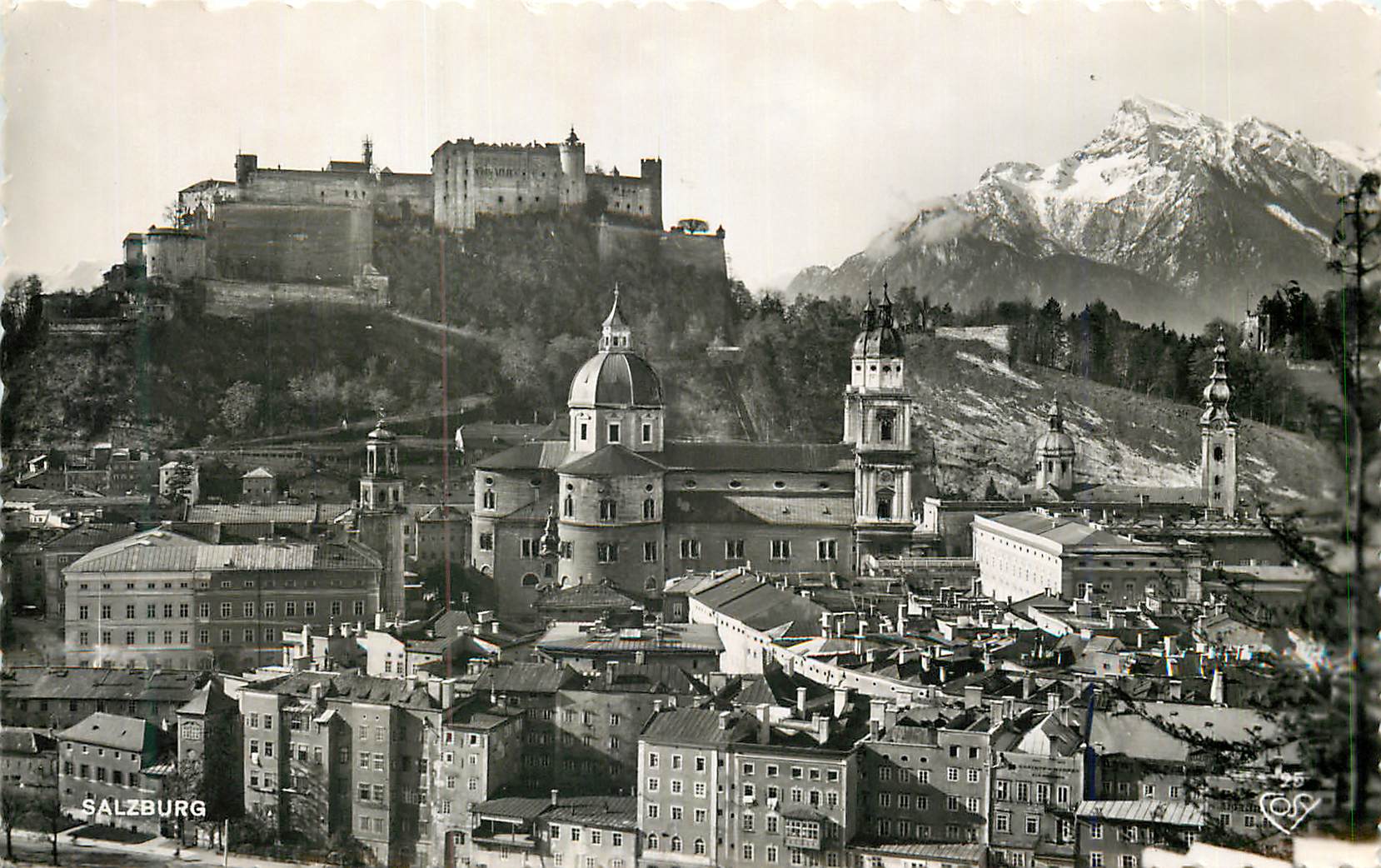 CPM Salzburg Die Altstadt Gesehen Vom Imberg