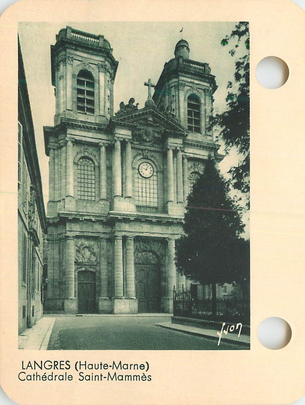 Image Langres (Haute Marne) Cathedrale Saint Mammes