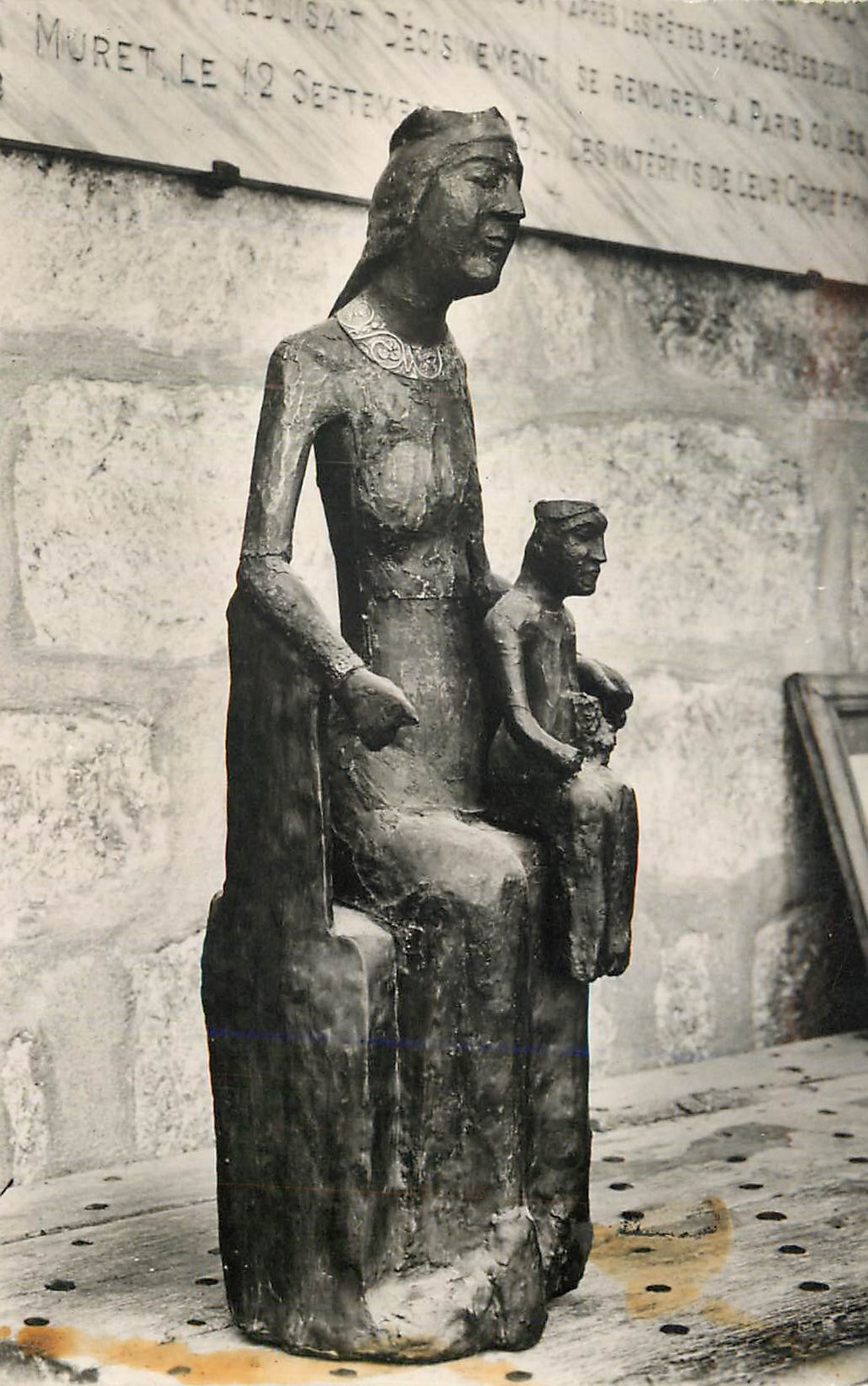 CPM Rocamadour (Lot) Statue de la Vierge (XIIe s)