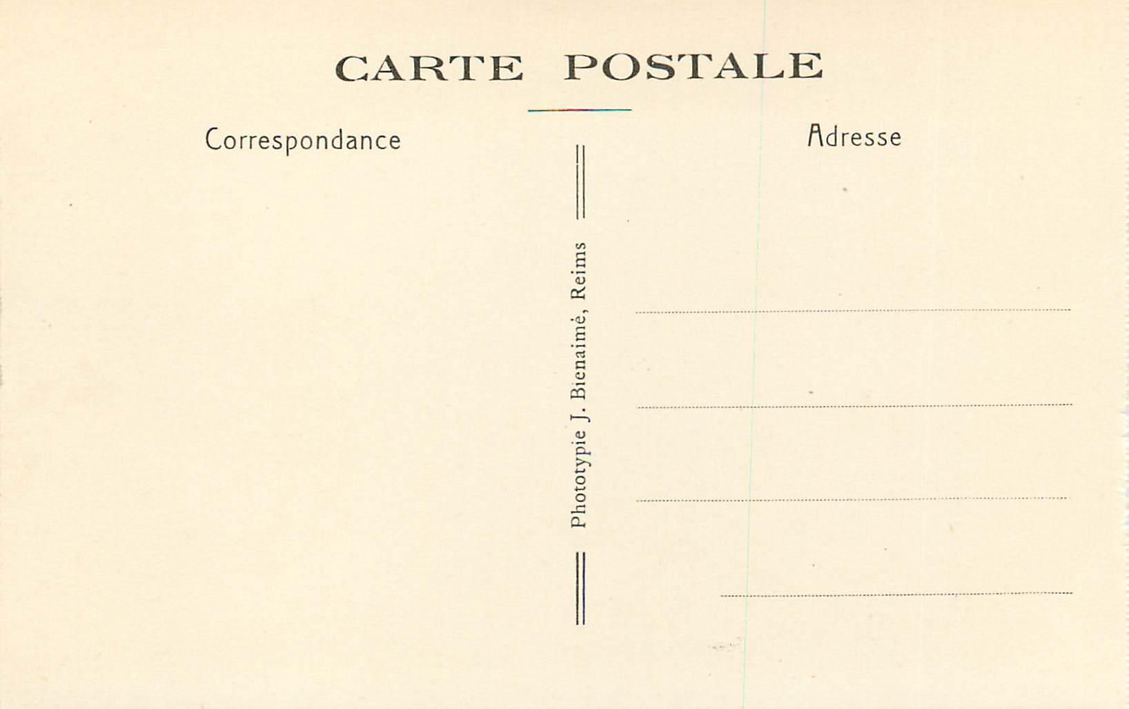 CPA Reims Basilique Saint Remi la Chasse Renfermant le Corps de St Remi — Verso