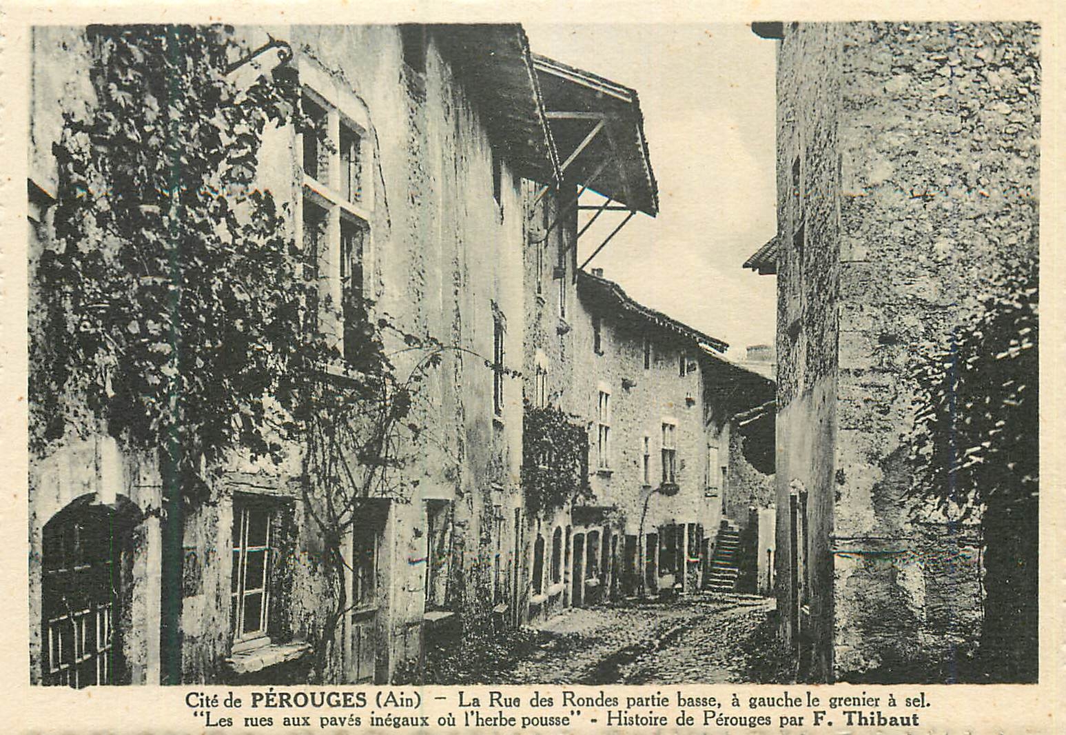 CPA Cite de Perouges (Ain)