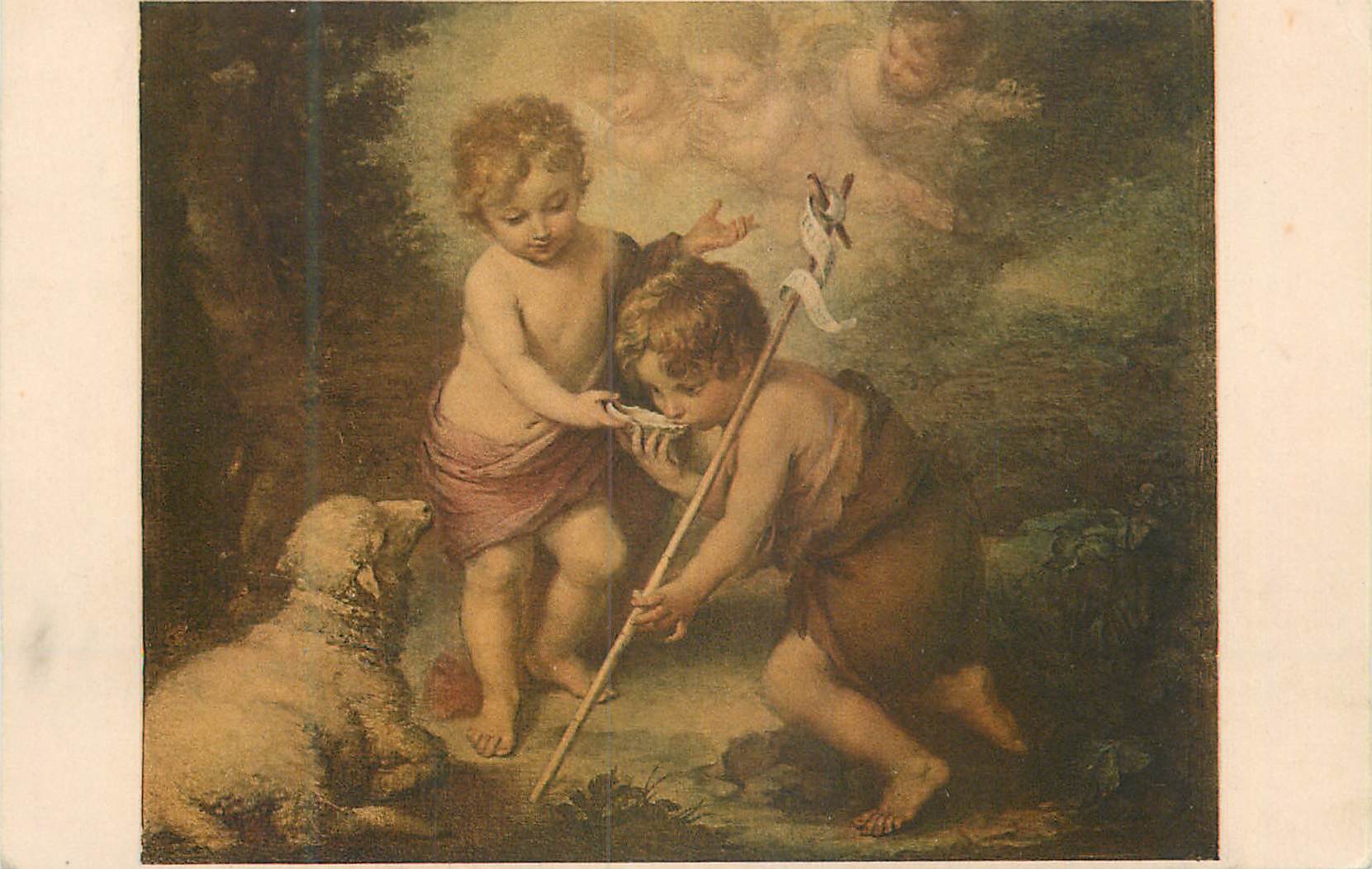CPA Museo del Prado Madrid Murillo