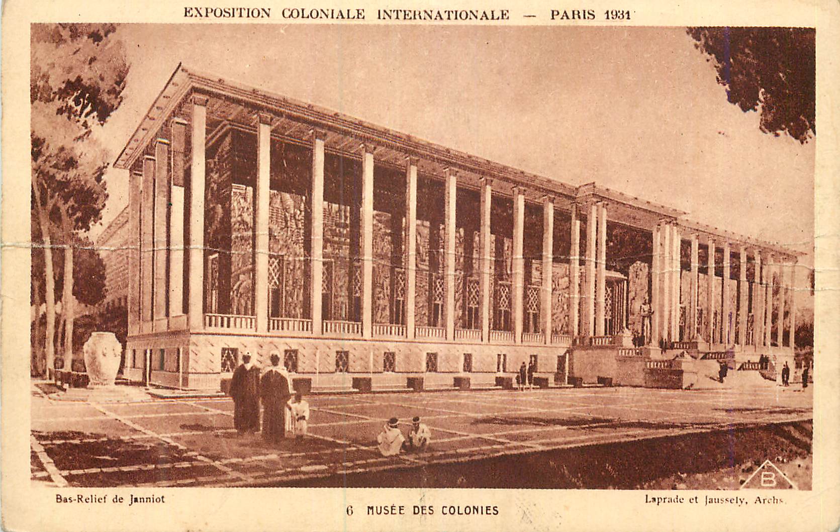 CPA Paris Exposition Coloniale Internationale