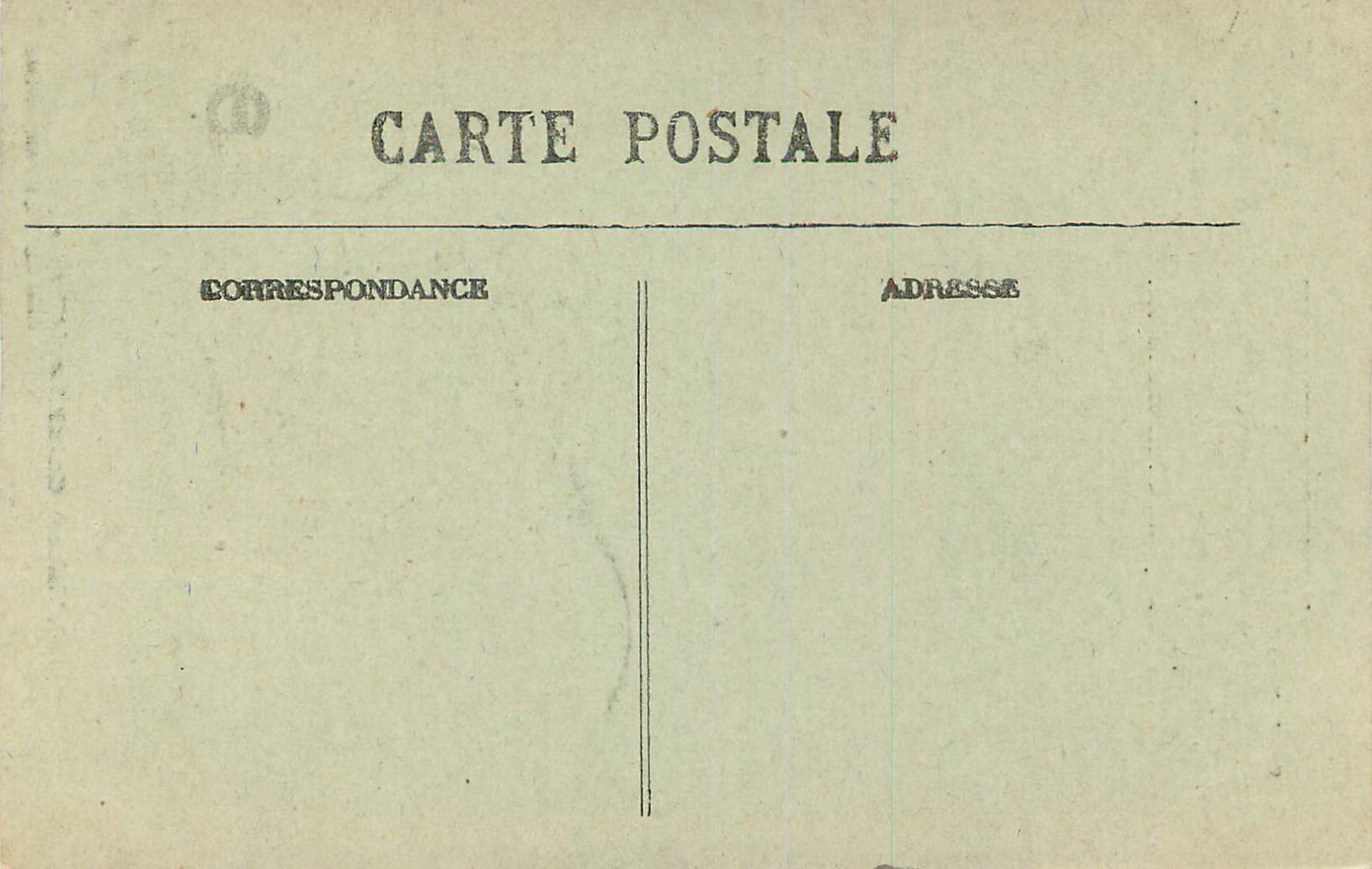 CPA l'Auvergne Pittoresque sur la Ligne de Paris Beziers a 11 kil de St Flour(Cantal) — Verso