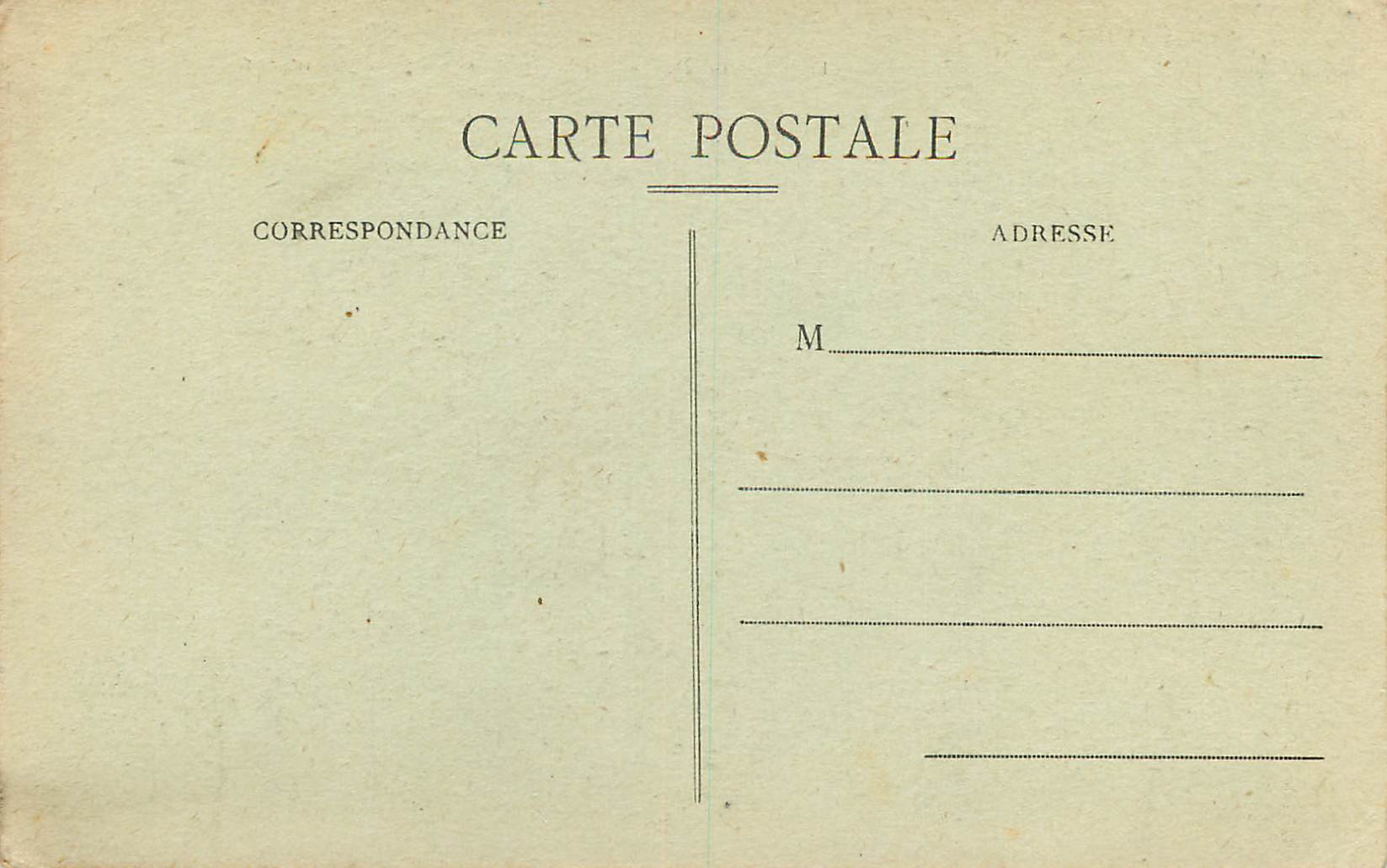 CPA l'Auvergne Pittoresque le Pu Mary vu de la Route de Murat a Salers  Chevre — Rückseite