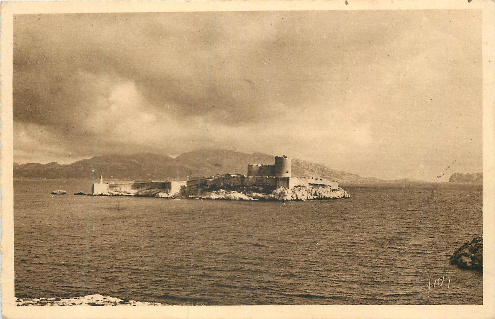 CPA La douce France Marseille (B du R) le Chateau d'If