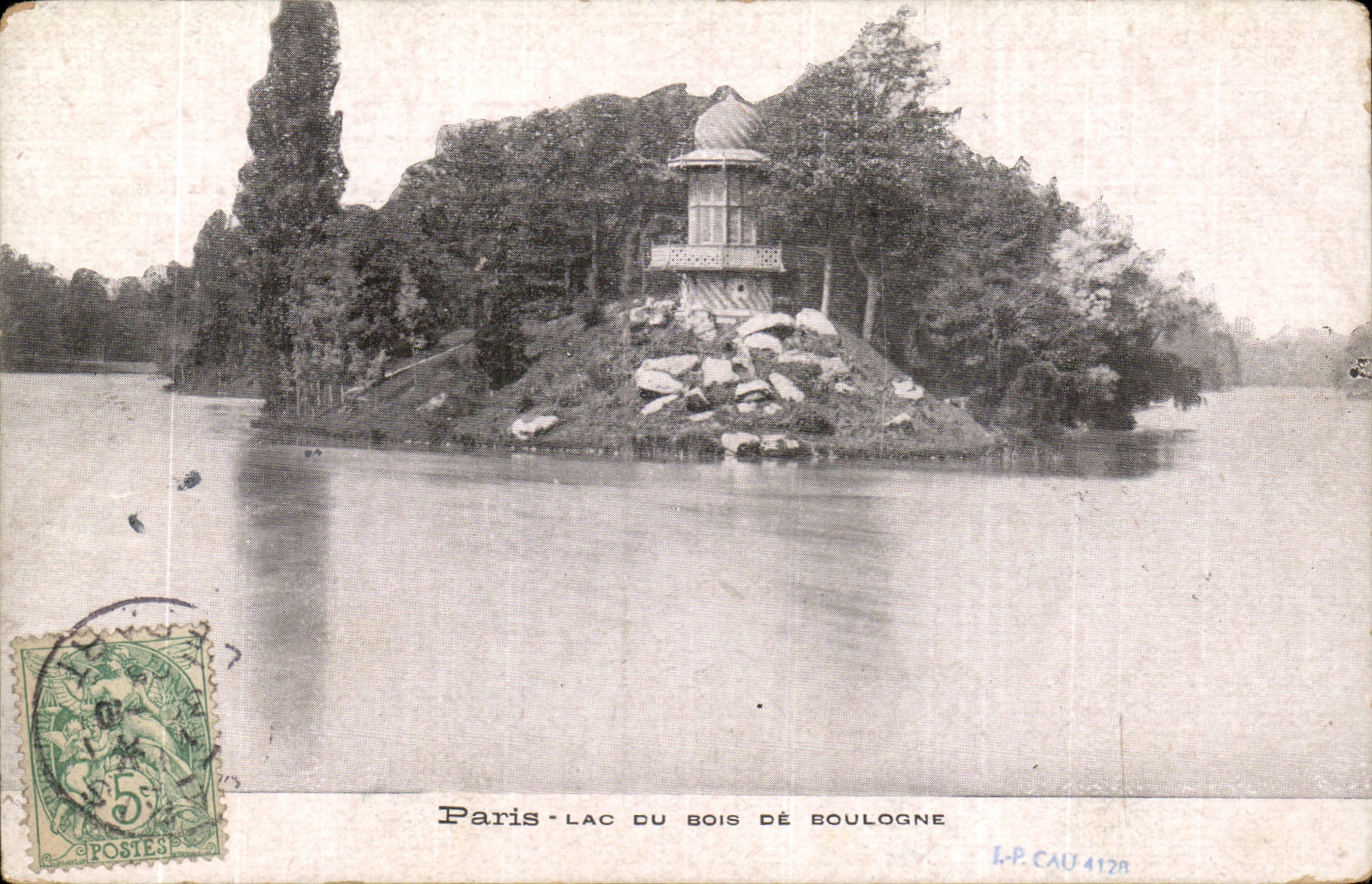 Paris-Lac du Bois de Boulogne-CPA