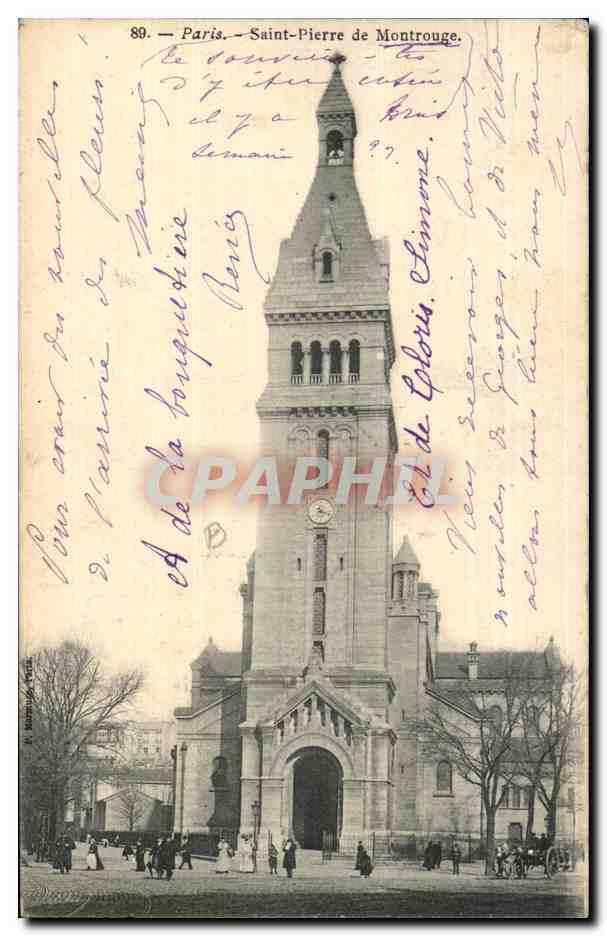 Paris(14) L'Eglise St-Pierre de Montrouge-St Pierre of Montrouge Church - CPA