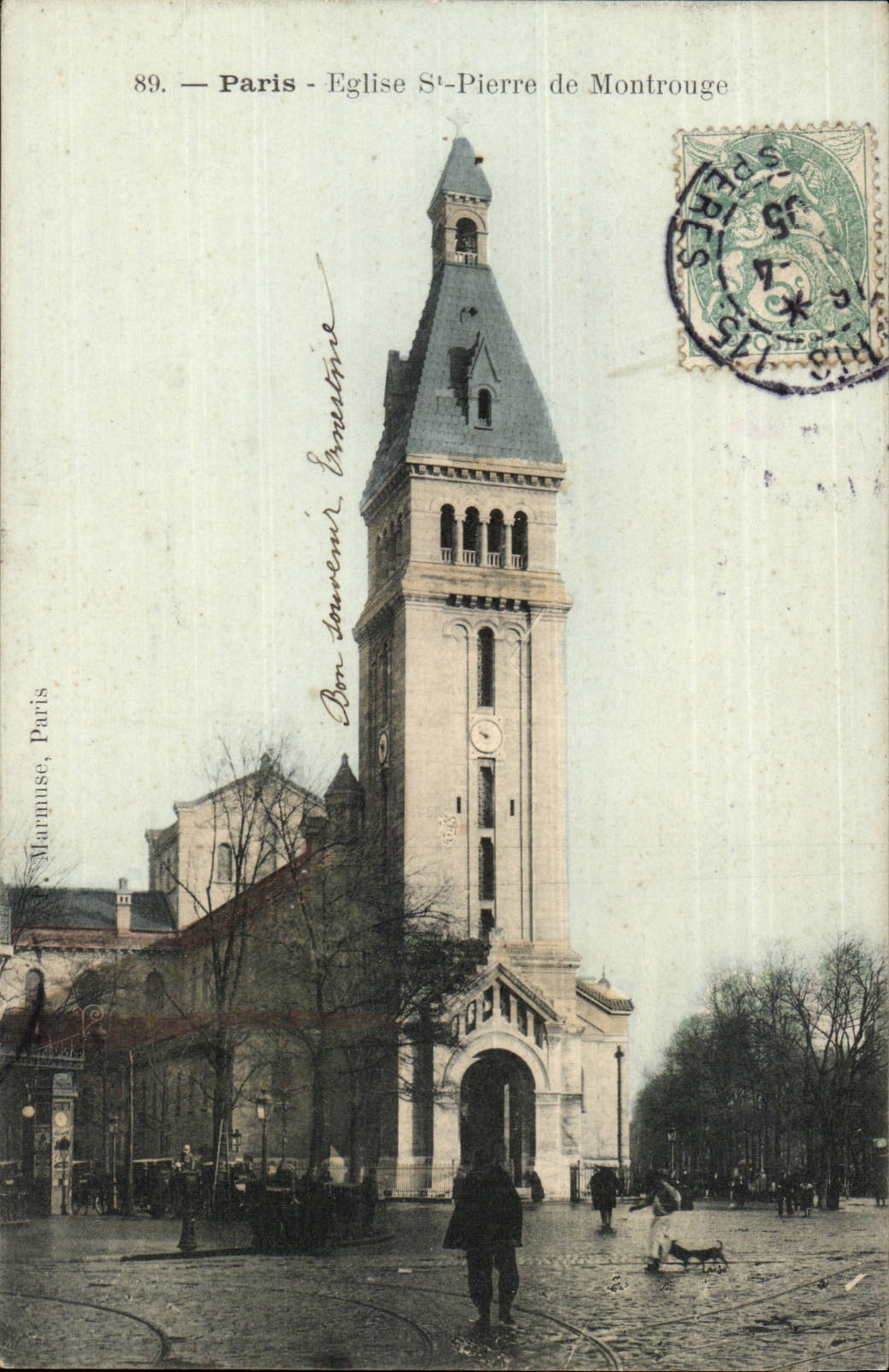 Paris(14) L'Eglise St-Pierre de Montrouge-St Pierre of Montrouge Church - CPA