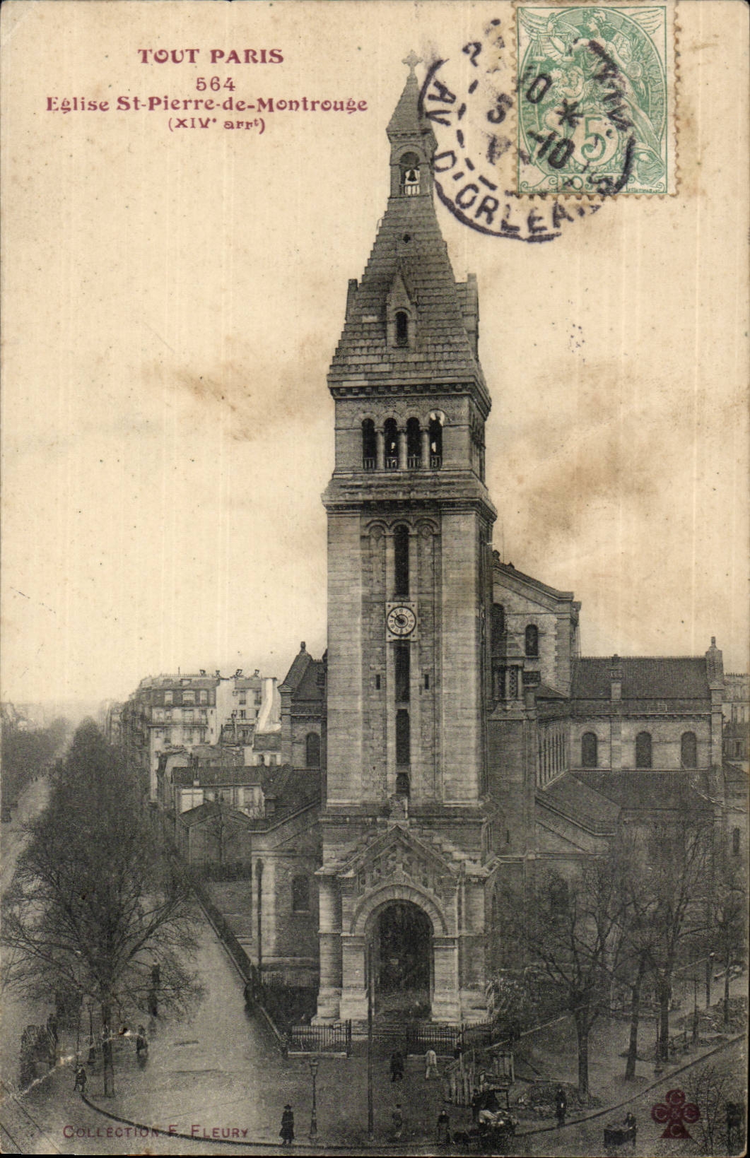 Paris(14) L'Eglise St-Pierre de Montrouge-St Pierre of Montrouge Church - CPA