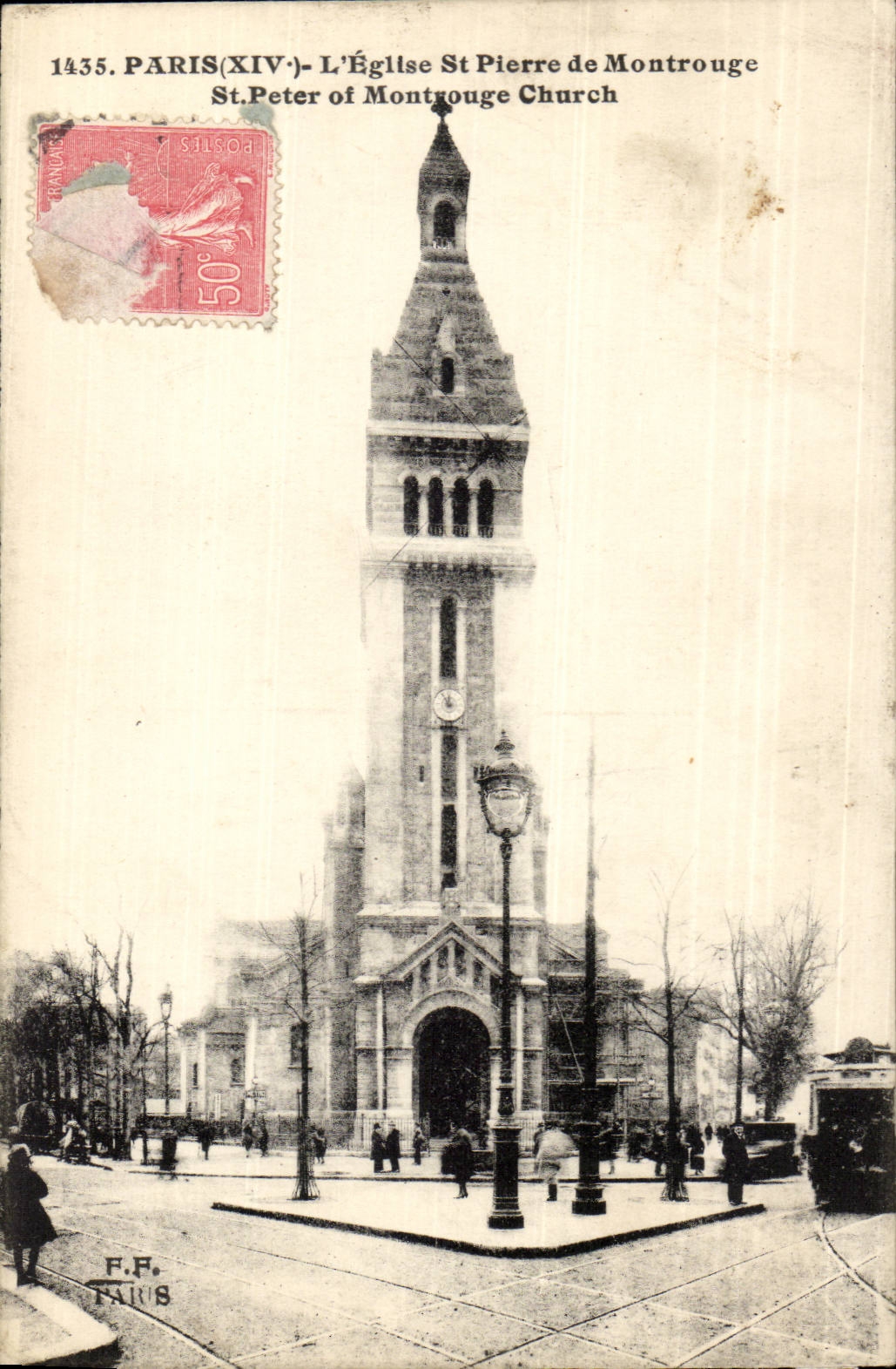 Paris(14) L'Eglise St-Pierre de Montrouge-St Pierre of Montrouge Church - CPA