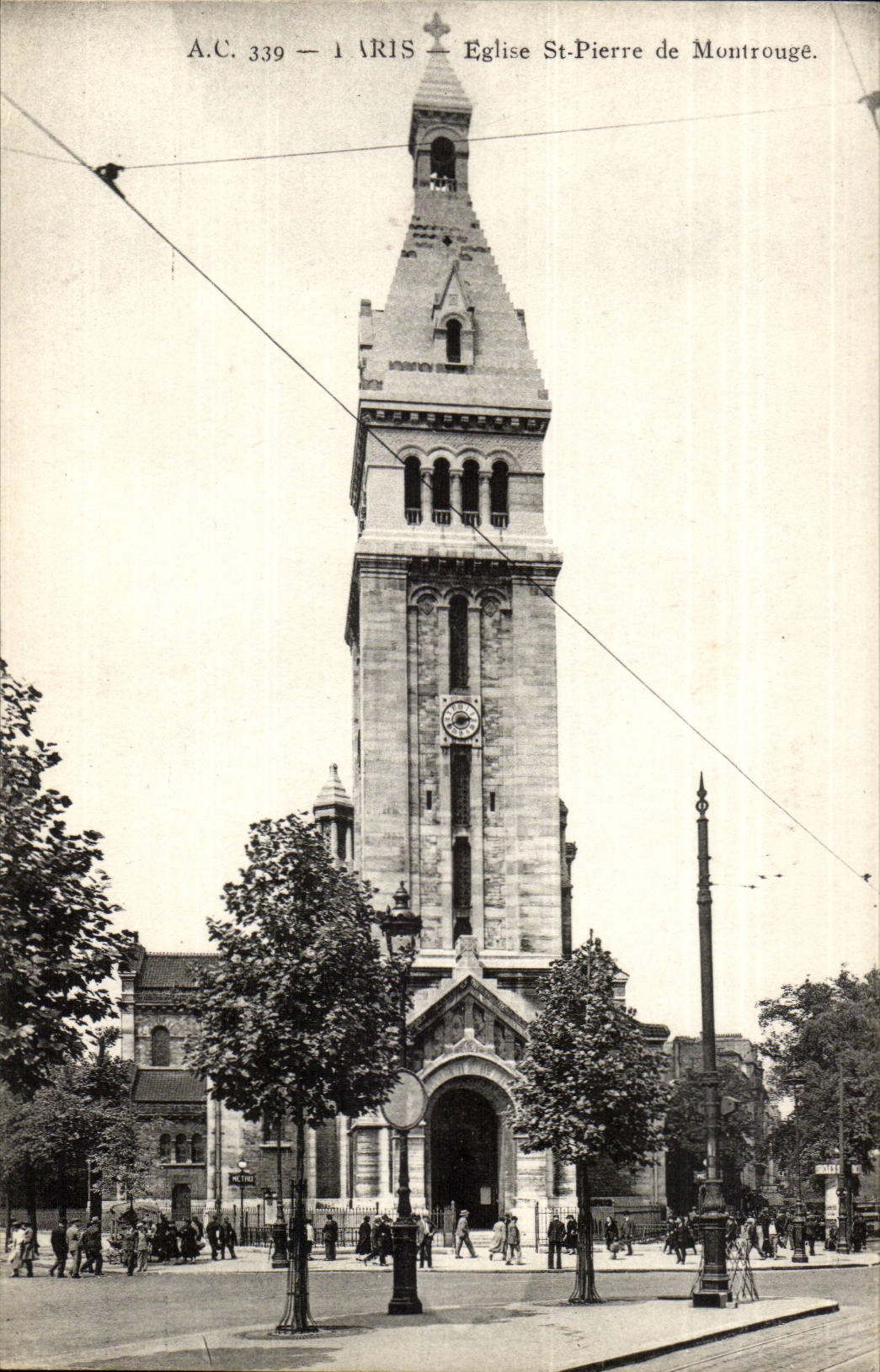 Paris(14) L'Eglise St-Pierre de Montrouge-St Pierre of Montrouge Church - CPA