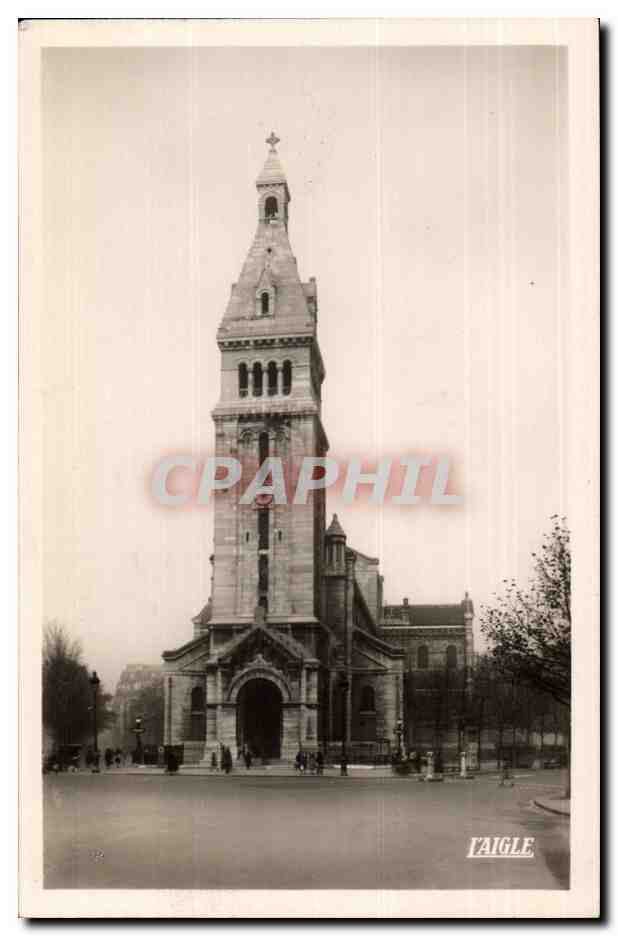 Paris(14 )Cheval L'Eglise St-Pierre de Montrouge-St Pierre of Montrouge Church - CPA